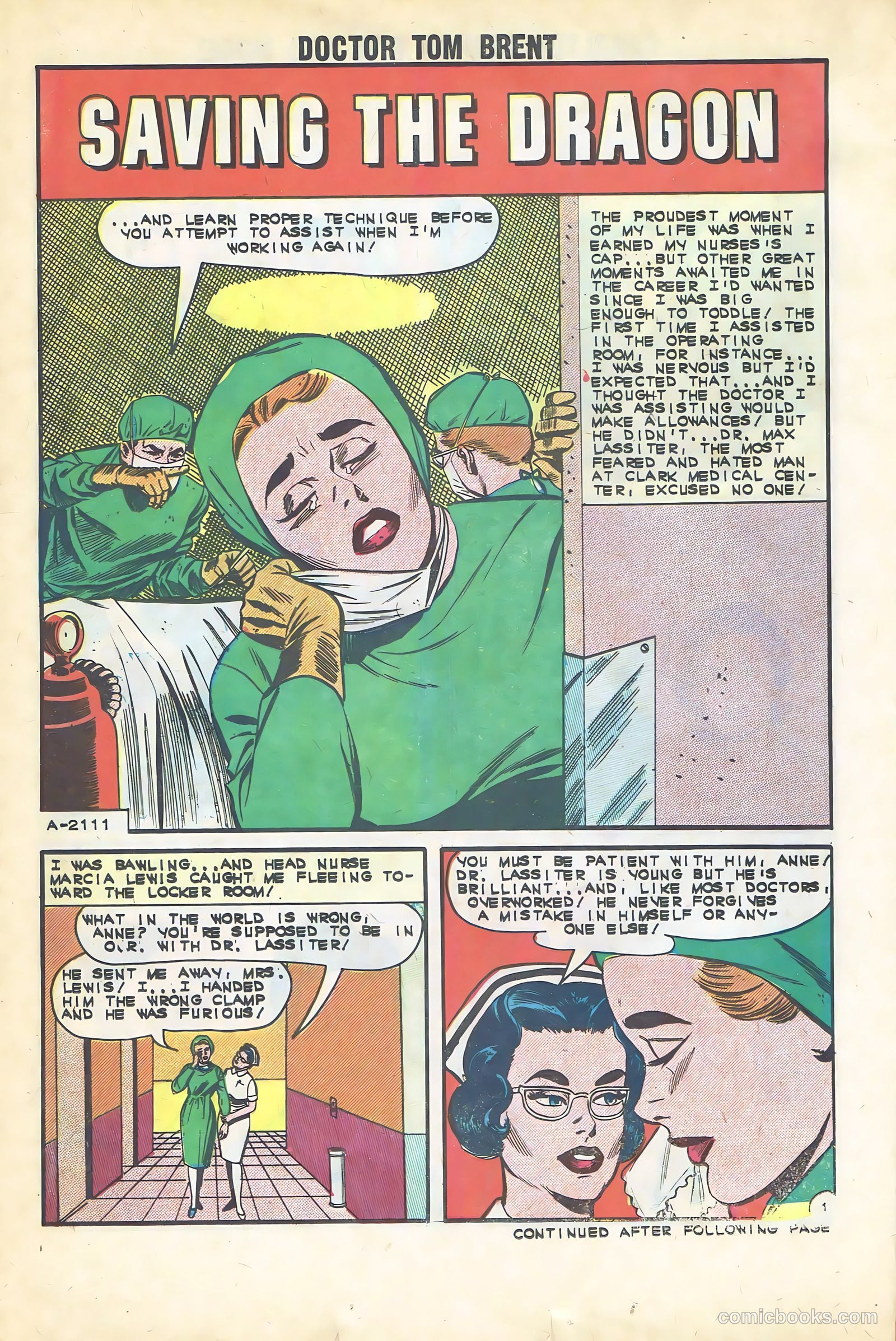 Doctor Tom Brent, Young Intern #3 (1963) — page 14 of 36