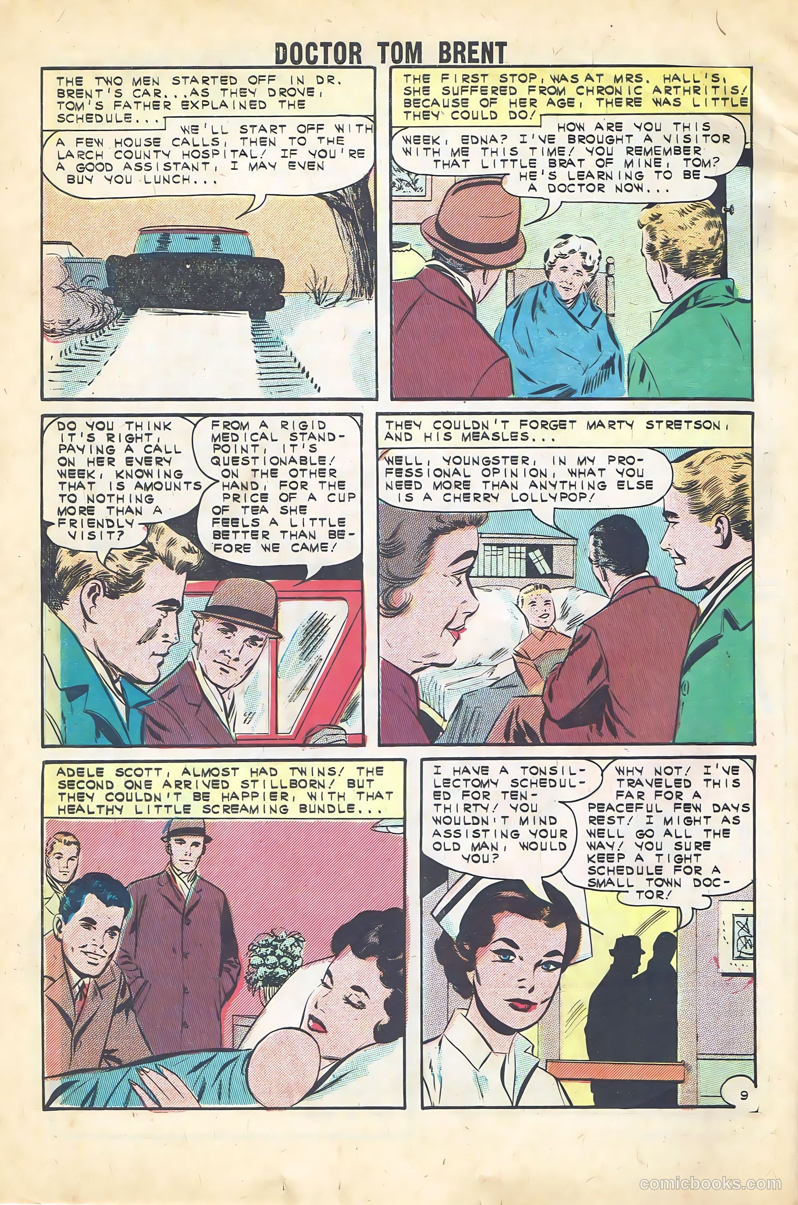 Doctor Tom Brent, Young Intern #3 (1963) — page 32 of 36