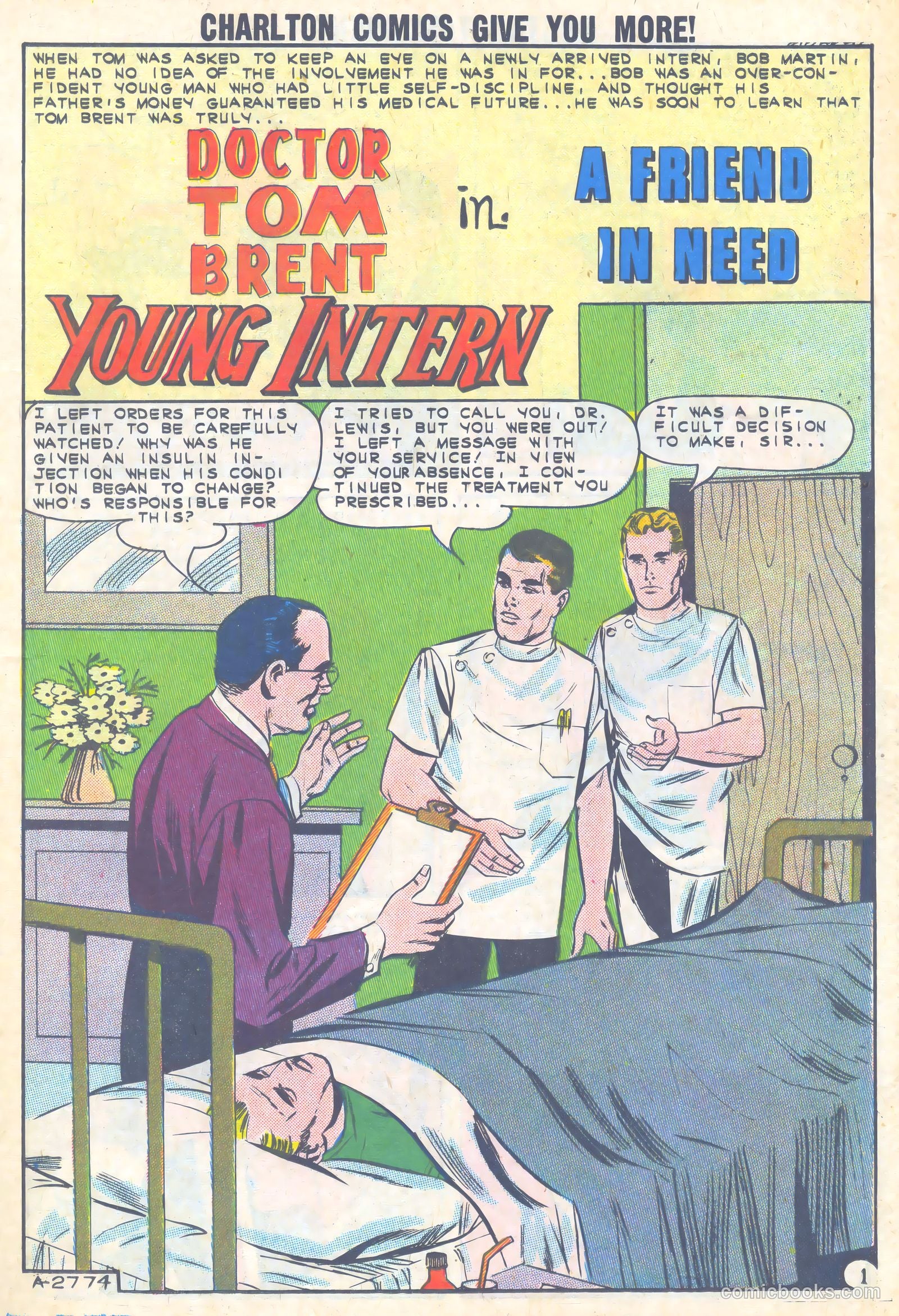 Doctor Tom Brent, Young Intern #4 (1963) — page 23 of 36