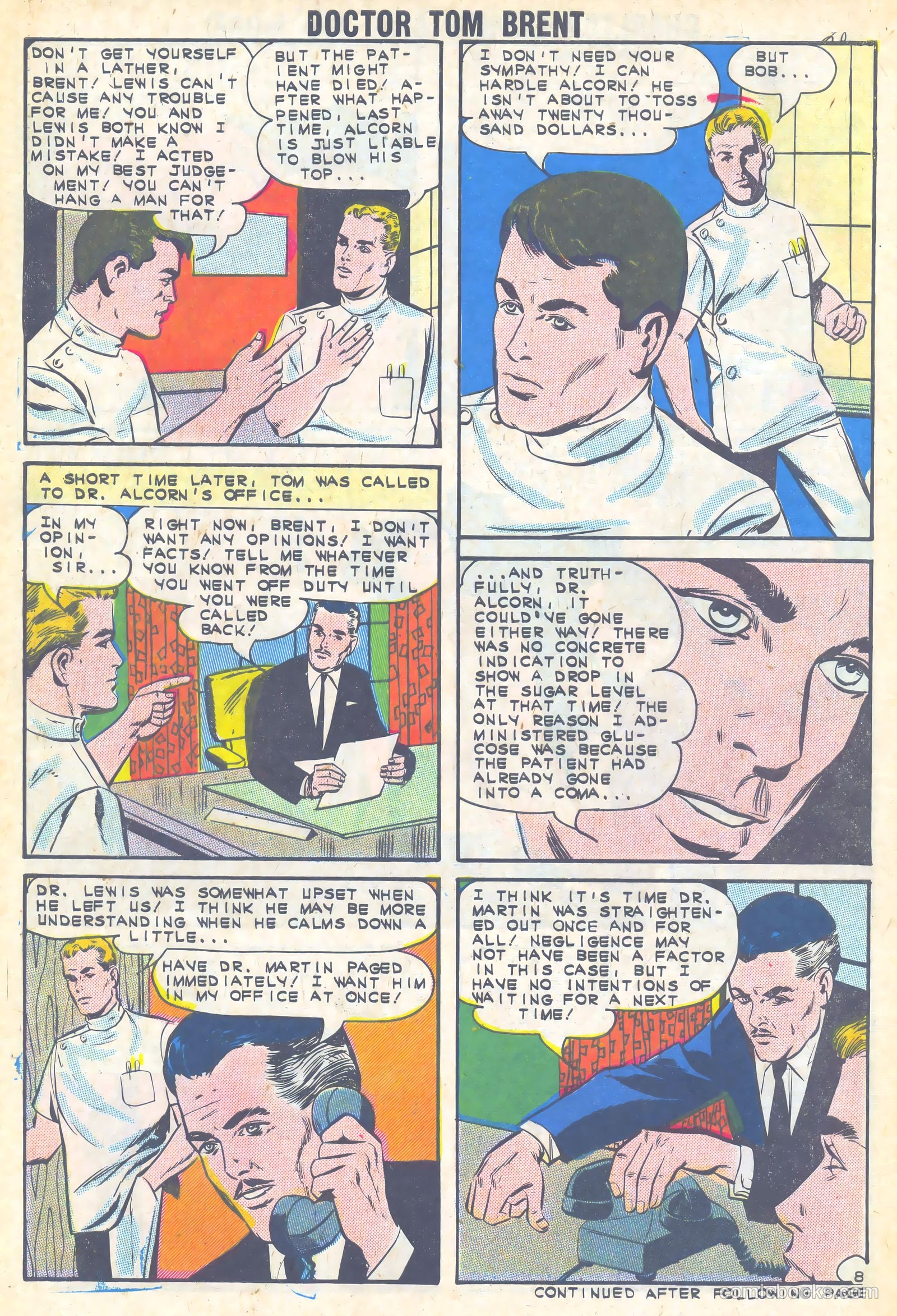 Doctor Tom Brent, Young Intern #4 (1963) — page 30 of 36