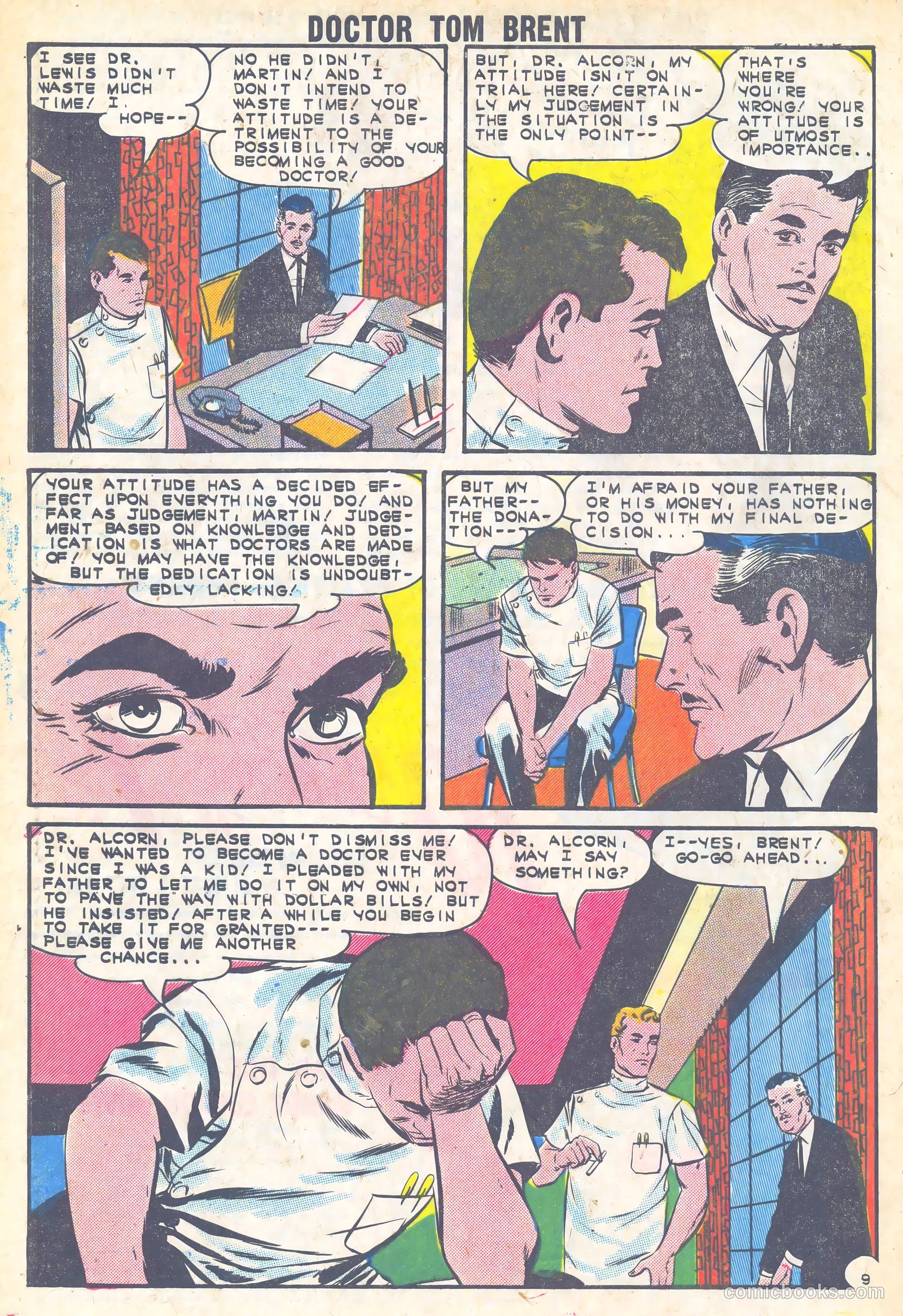 Doctor Tom Brent, Young Intern #4 (1963) — page 32 of 36