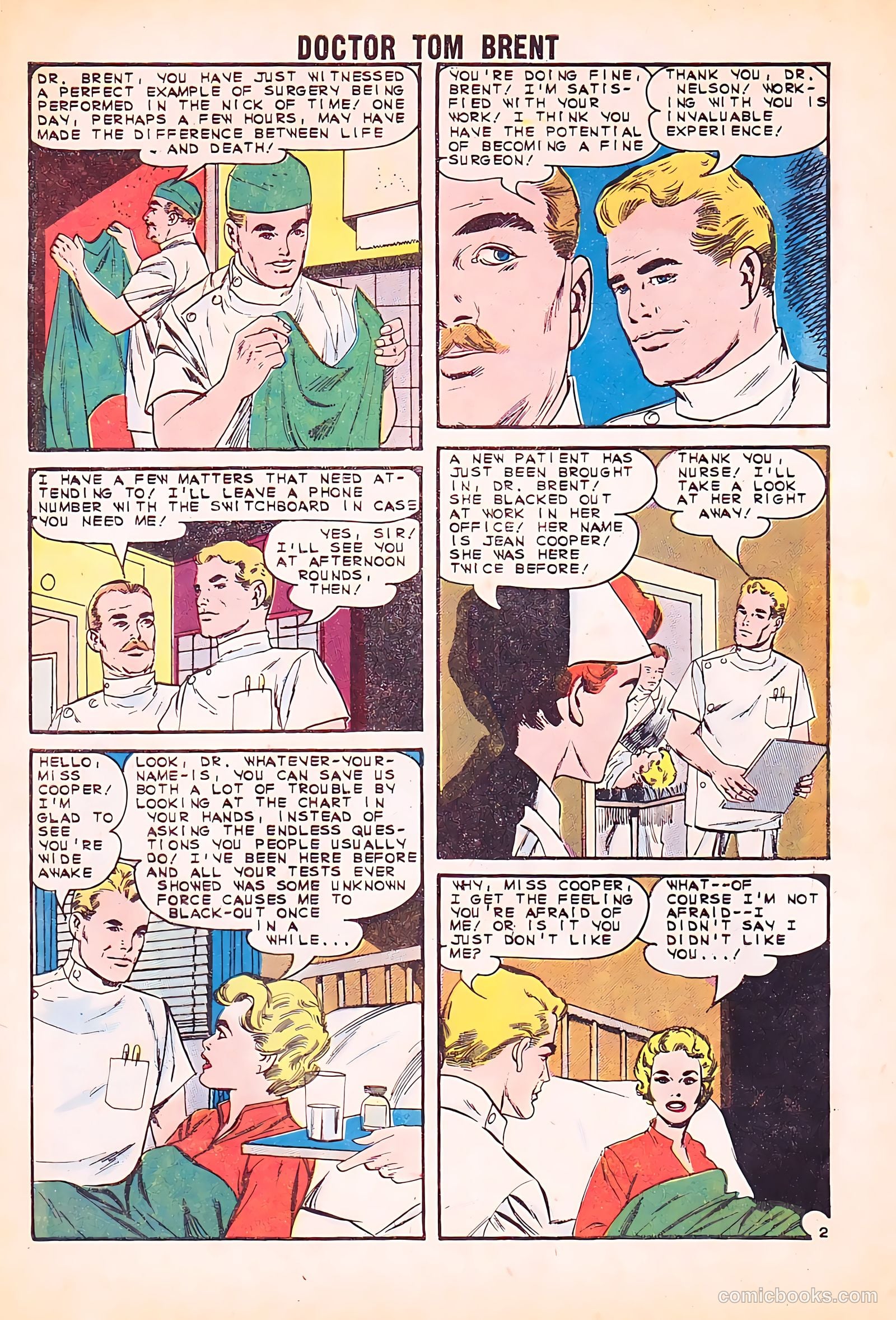 Doctor Tom Brent, Young Intern #5 (1963) — page 5 of 37