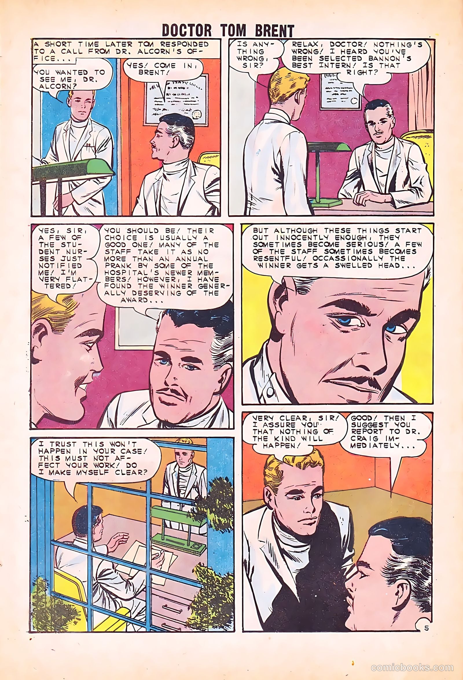 Doctor Tom Brent, Young Intern #5 (1963) — page 27 of 37
