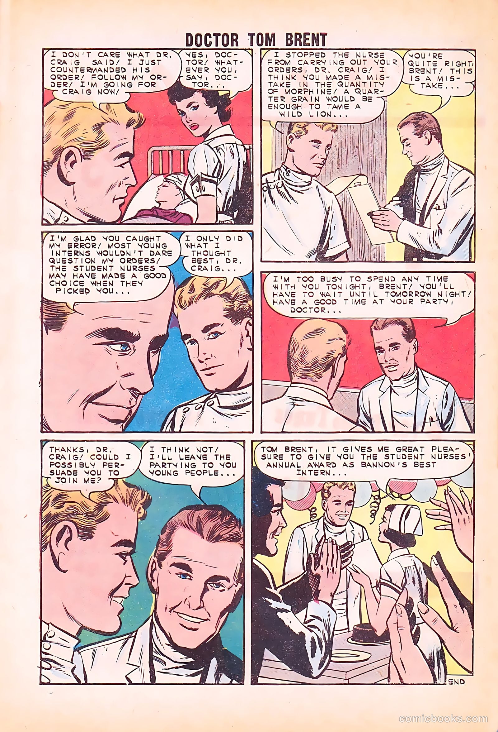 Doctor Tom Brent, Young Intern #5 (1963) — page 33 of 37