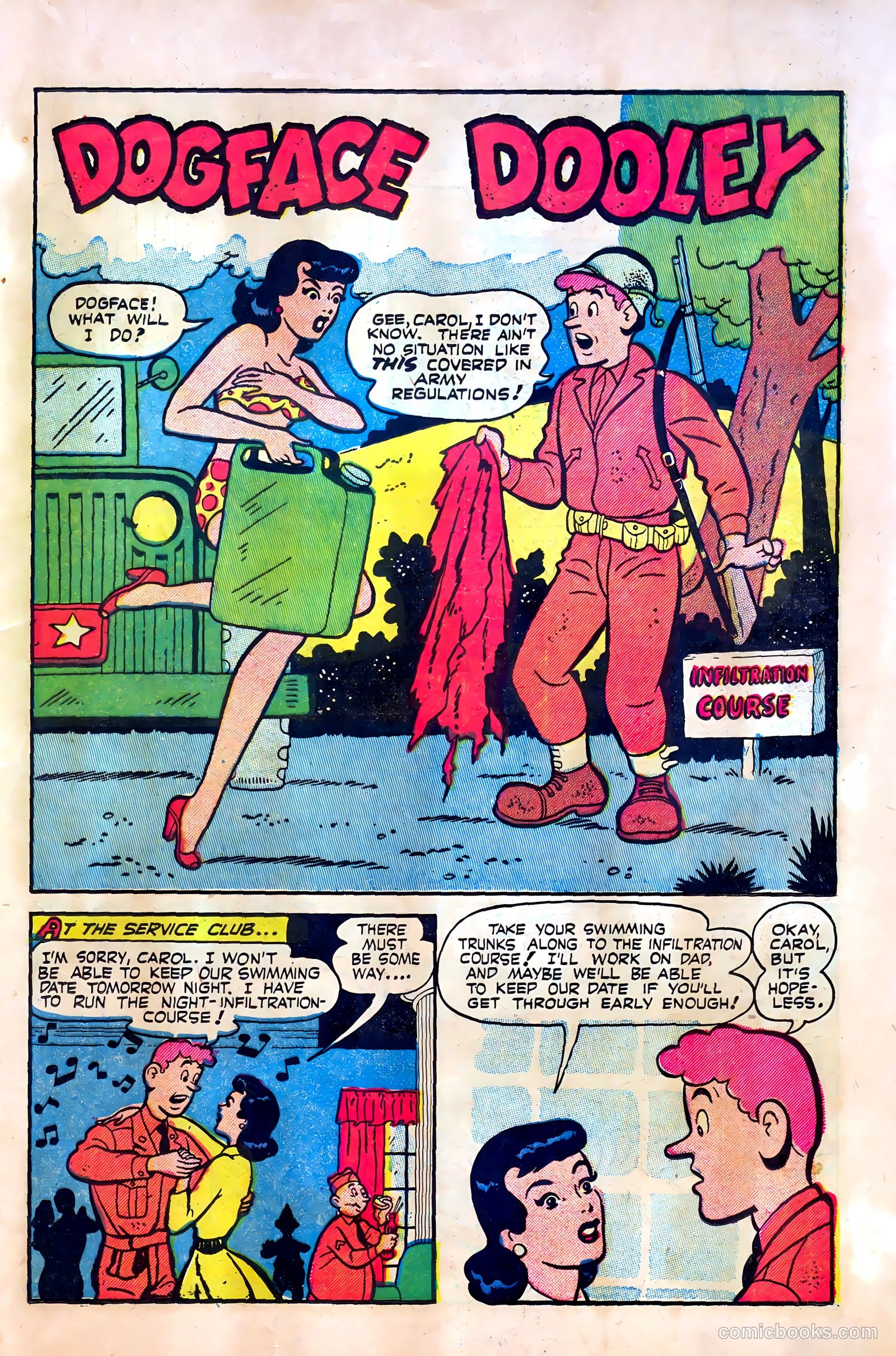 Dogface Dooley #1 (1958) — page 3 of 36