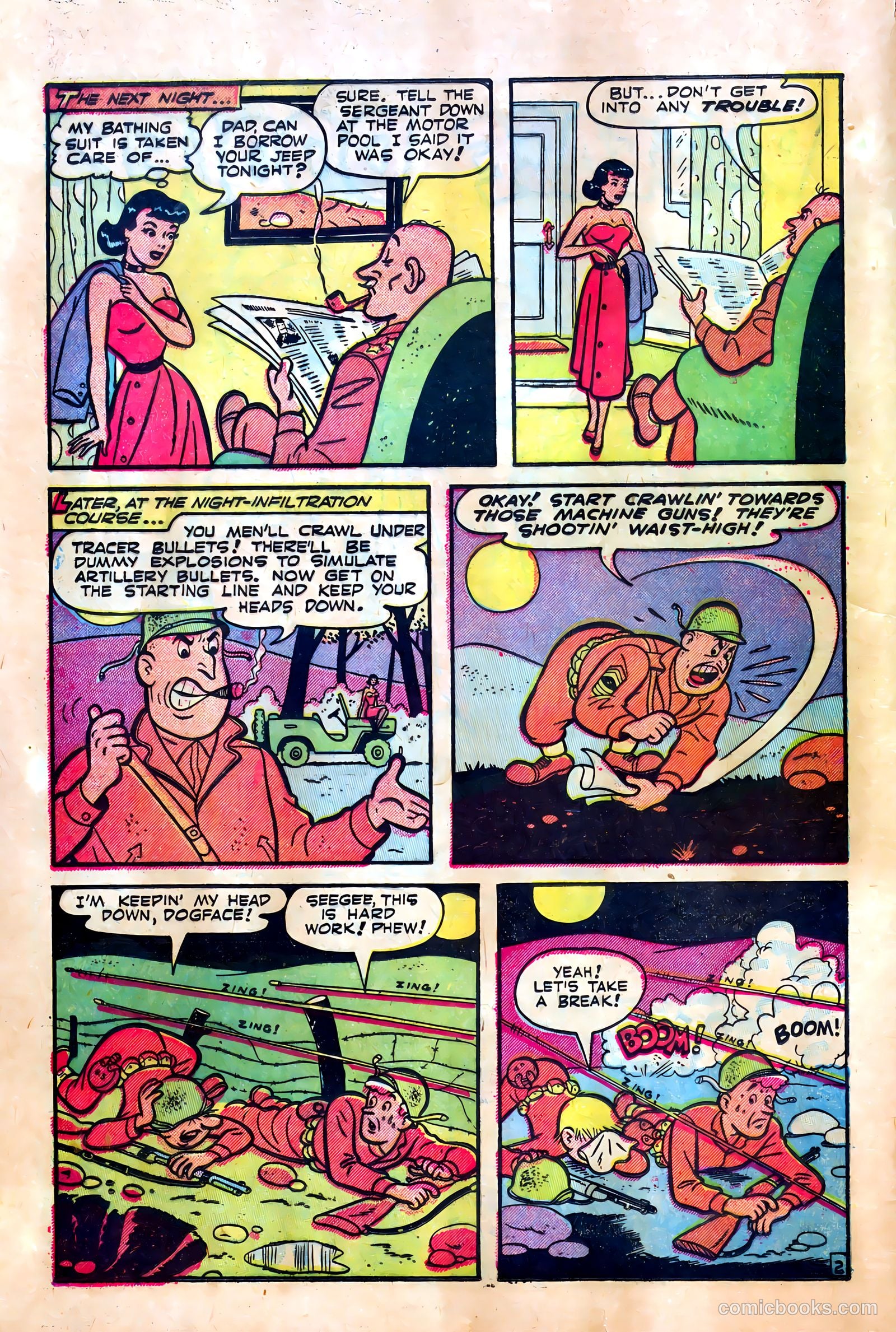 Dogface Dooley #1 (1958) — page 4 of 36