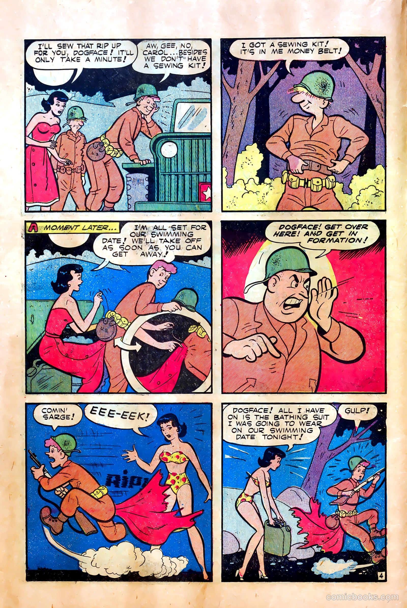 Dogface Dooley #1 (1958) — page 6 of 36