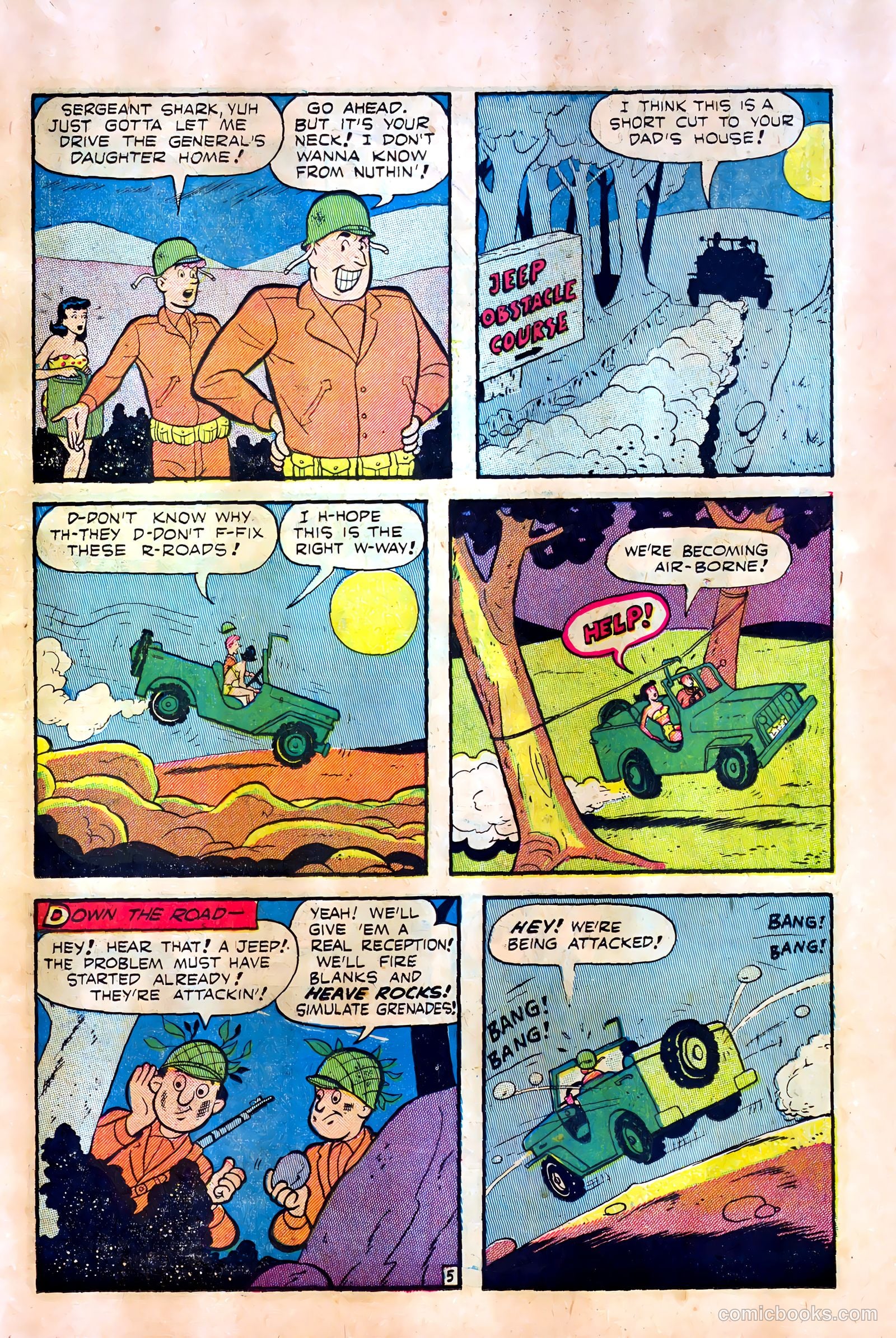 Dogface Dooley #1 (1958) — page 7 of 36
