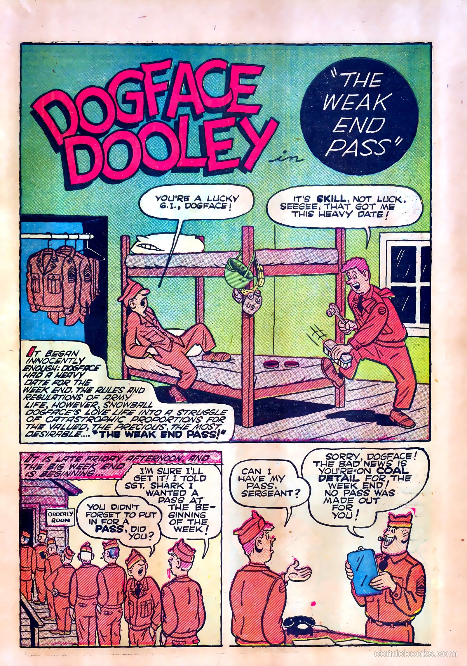 Dogface Dooley #1 (1958) — page 11 of 36