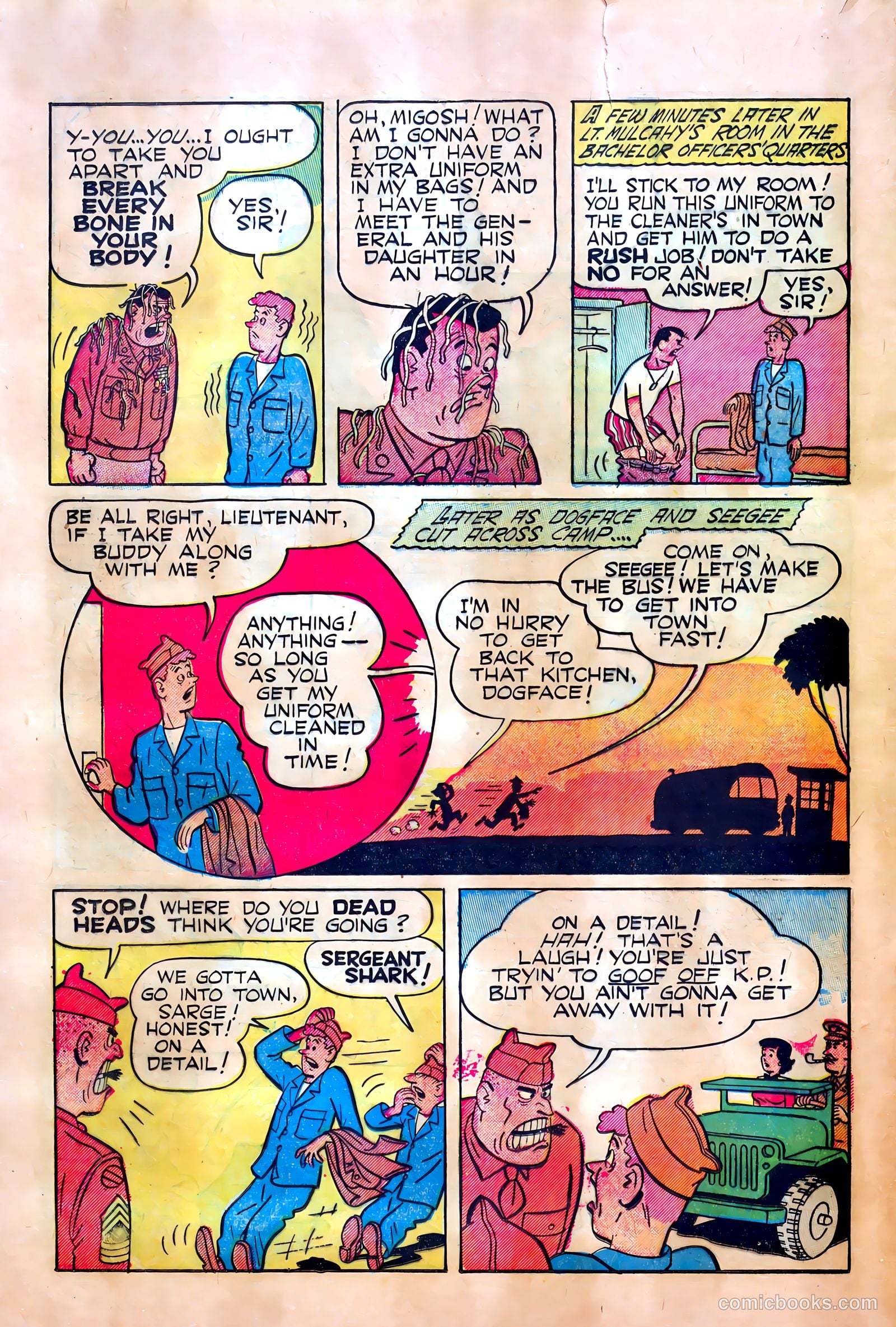 Dogface Dooley #1 (1958) — page 28 of 36