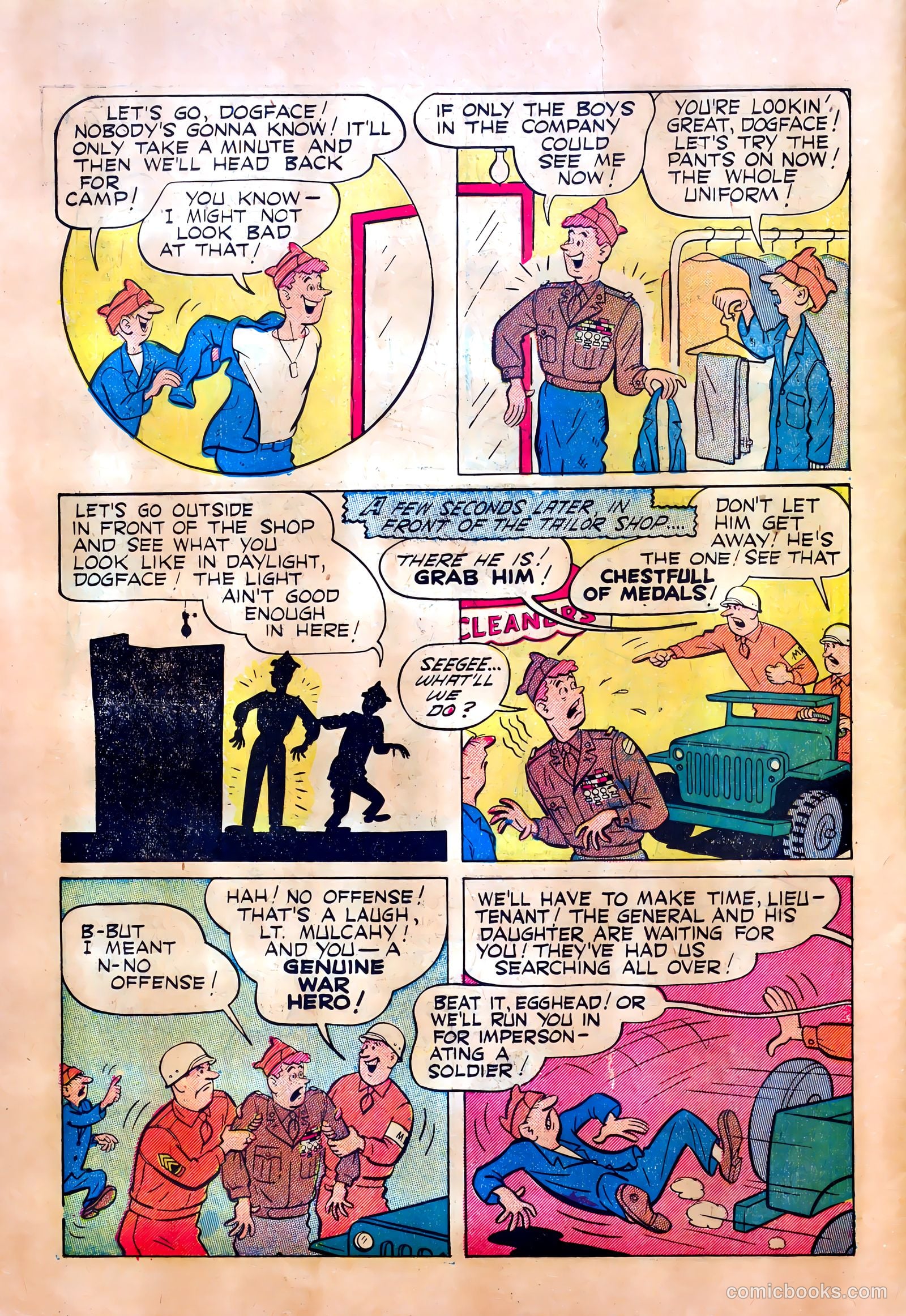 Dogface Dooley #1 (1958) — page 30 of 36