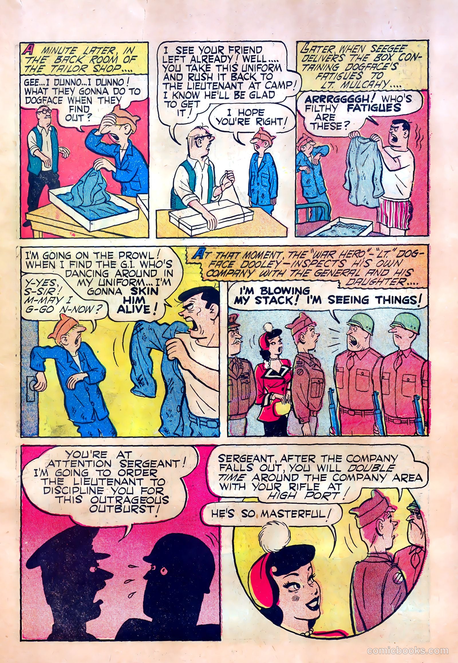 Dogface Dooley #1 (1958) — page 31 of 36