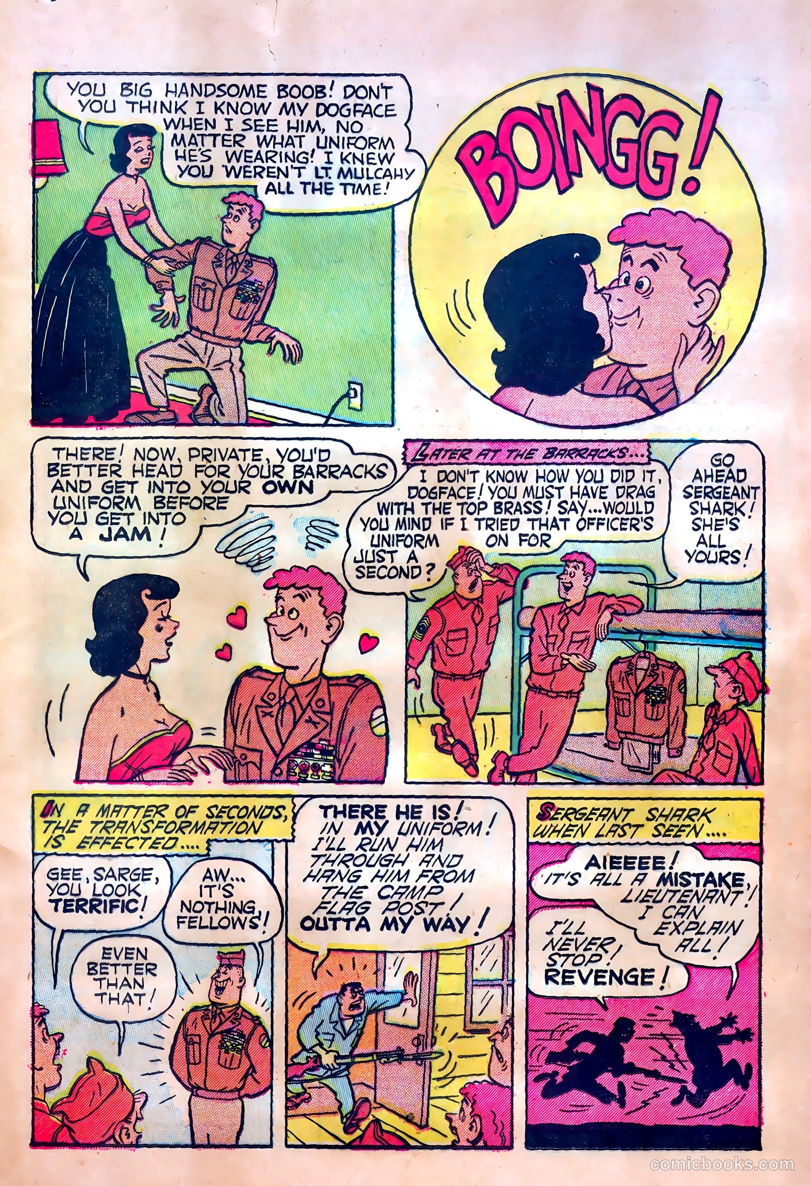 Dogface Dooley #1 (1958) — page 33 of 36