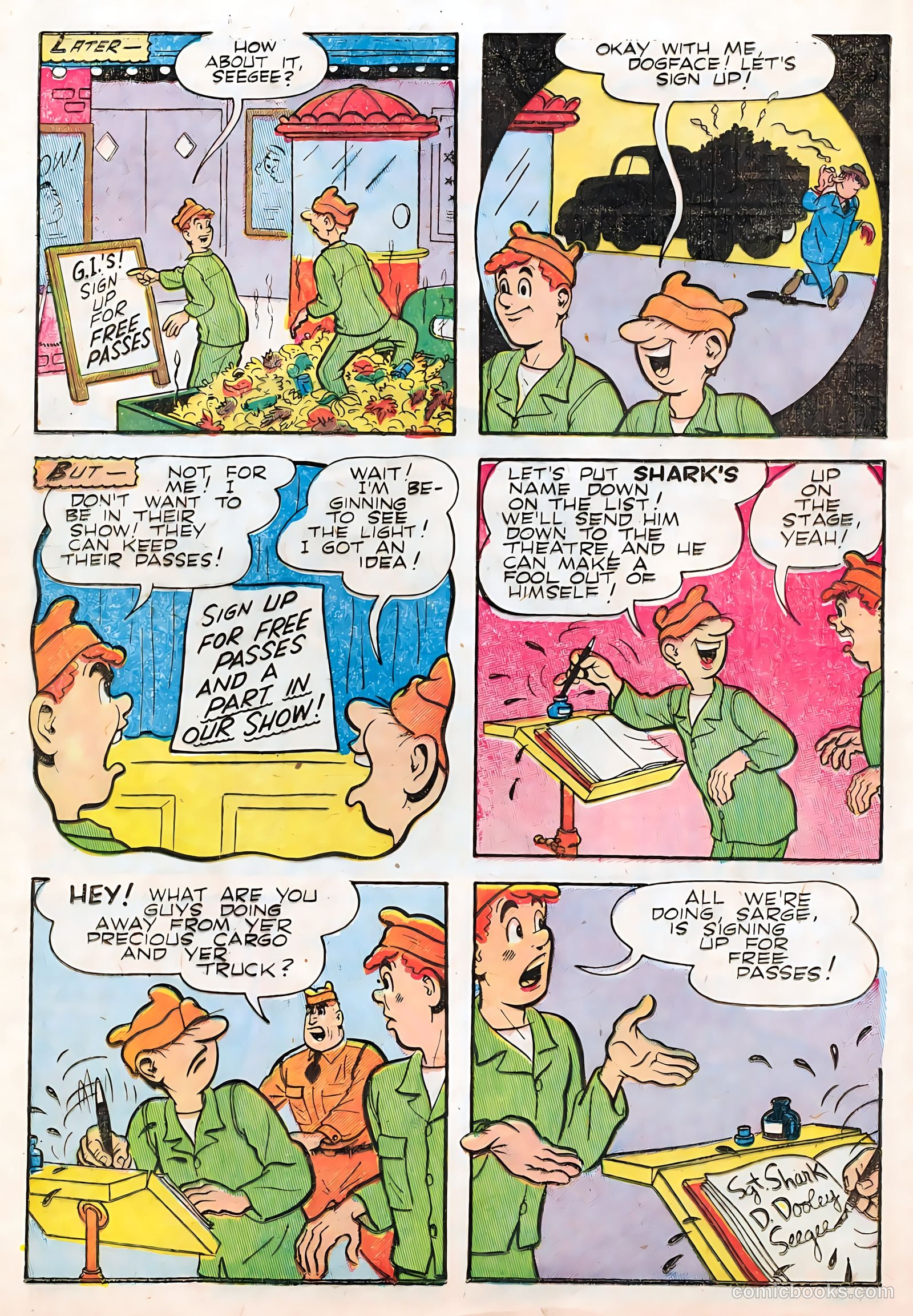 Dogface Dooley #3 (1952) — page 4 of 36
