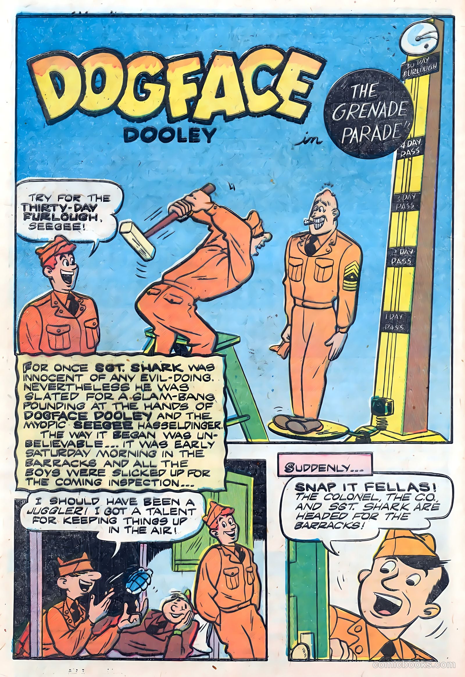 Dogface Dooley #3 (1952) — page 12 of 36