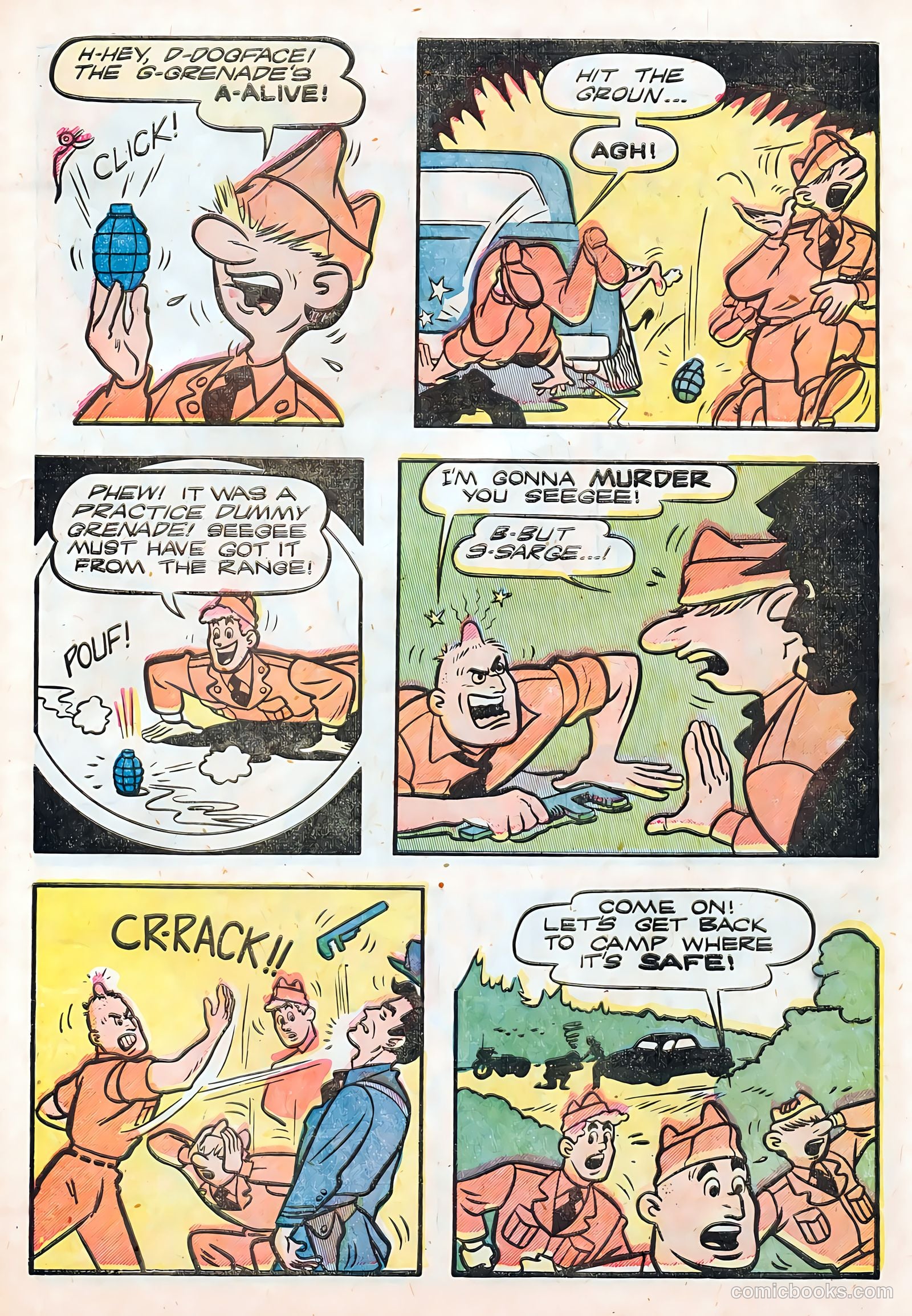 Dogface Dooley #3 (1952) — page 19 of 36