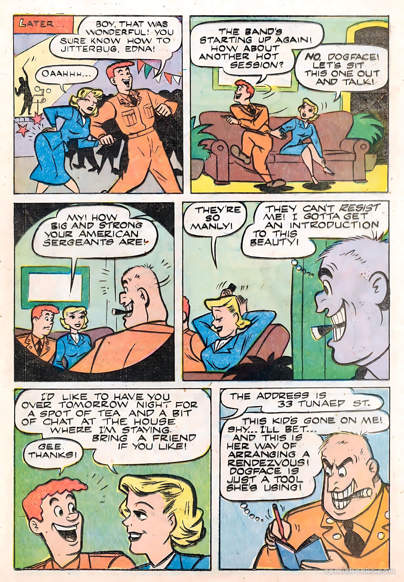 Dogface Dooley #3 (1952) — page 28 of 36