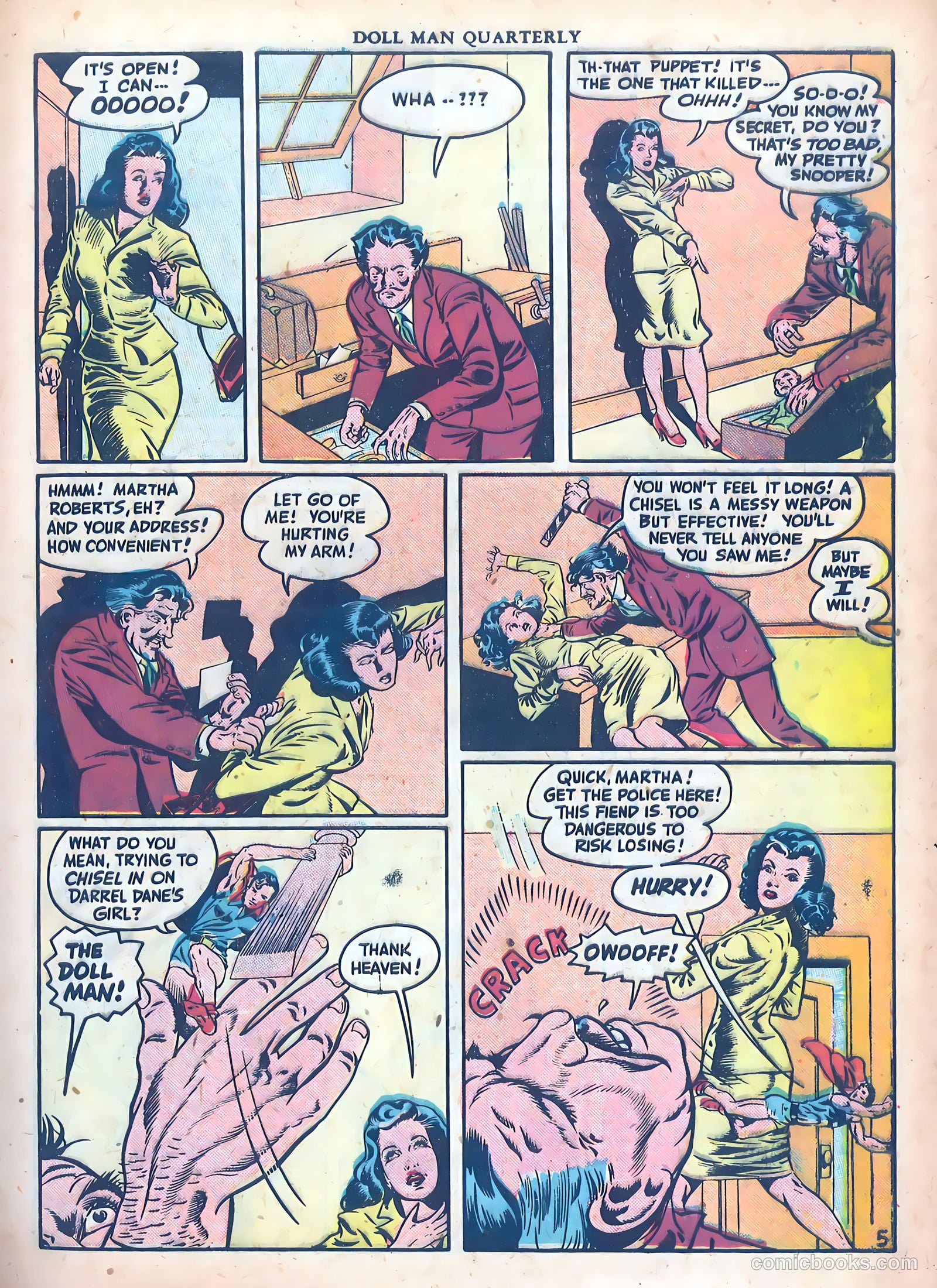 Doll Man #10 (1946) — page 7 of 52