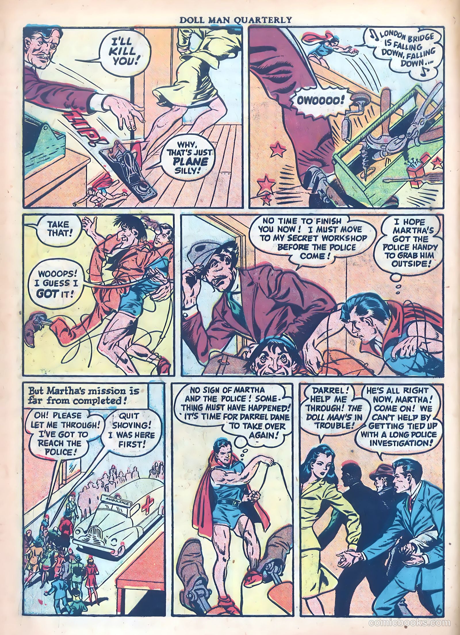Doll Man #10 (1946) — page 8 of 52