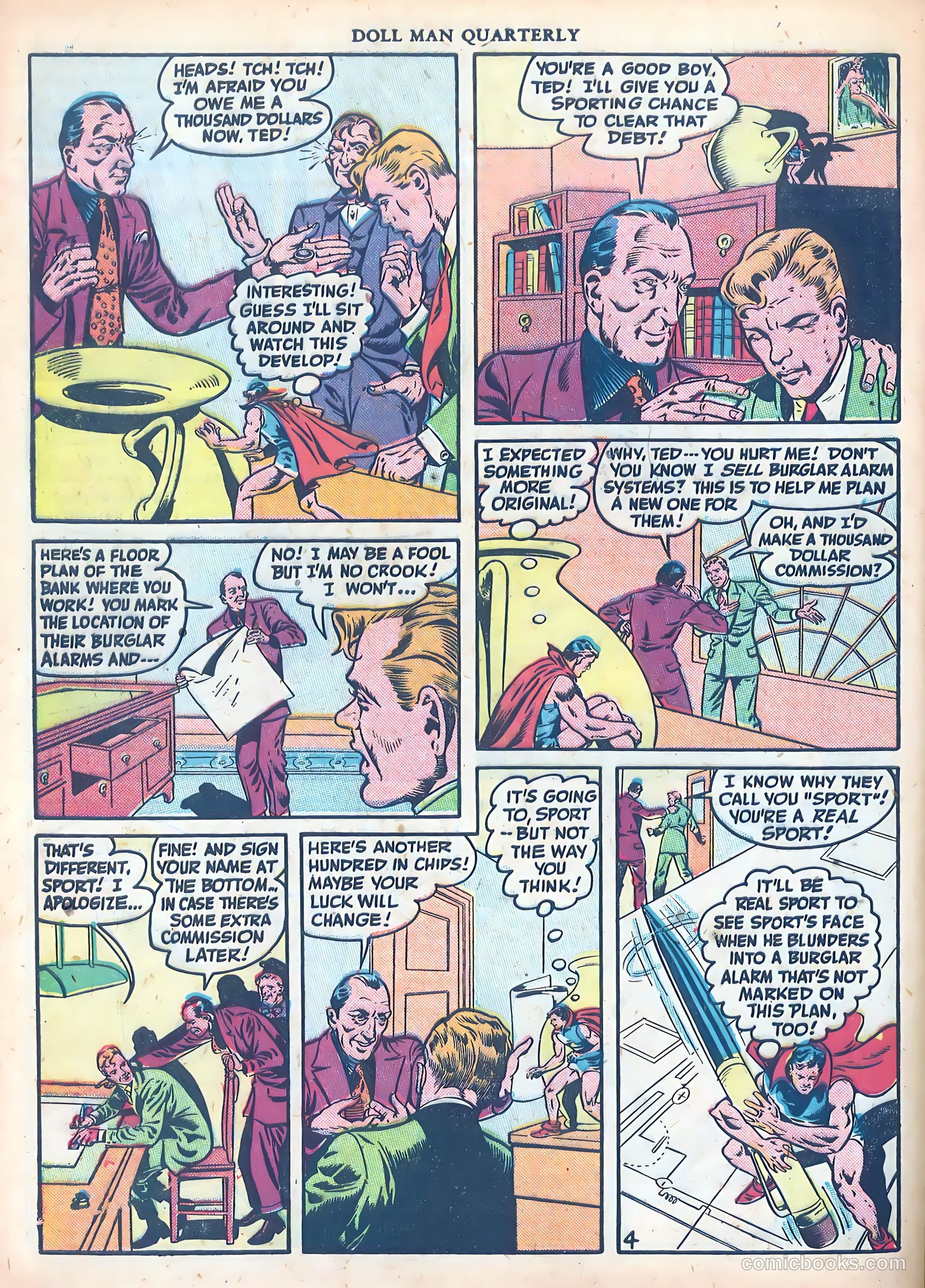 Doll Man #10 (1946) — page 40 of 52