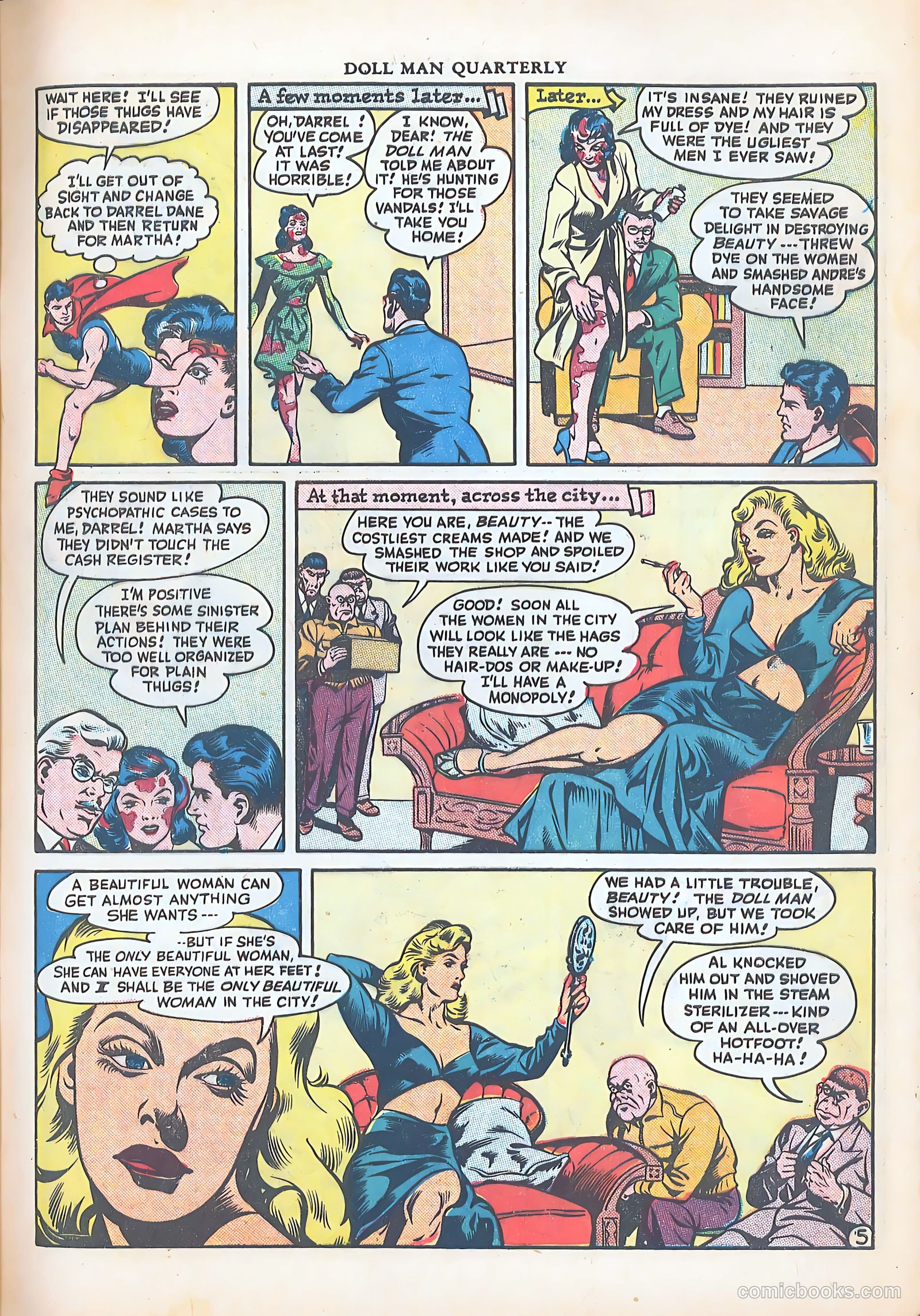 Doll Man #11 (1946) — page 7 of 52