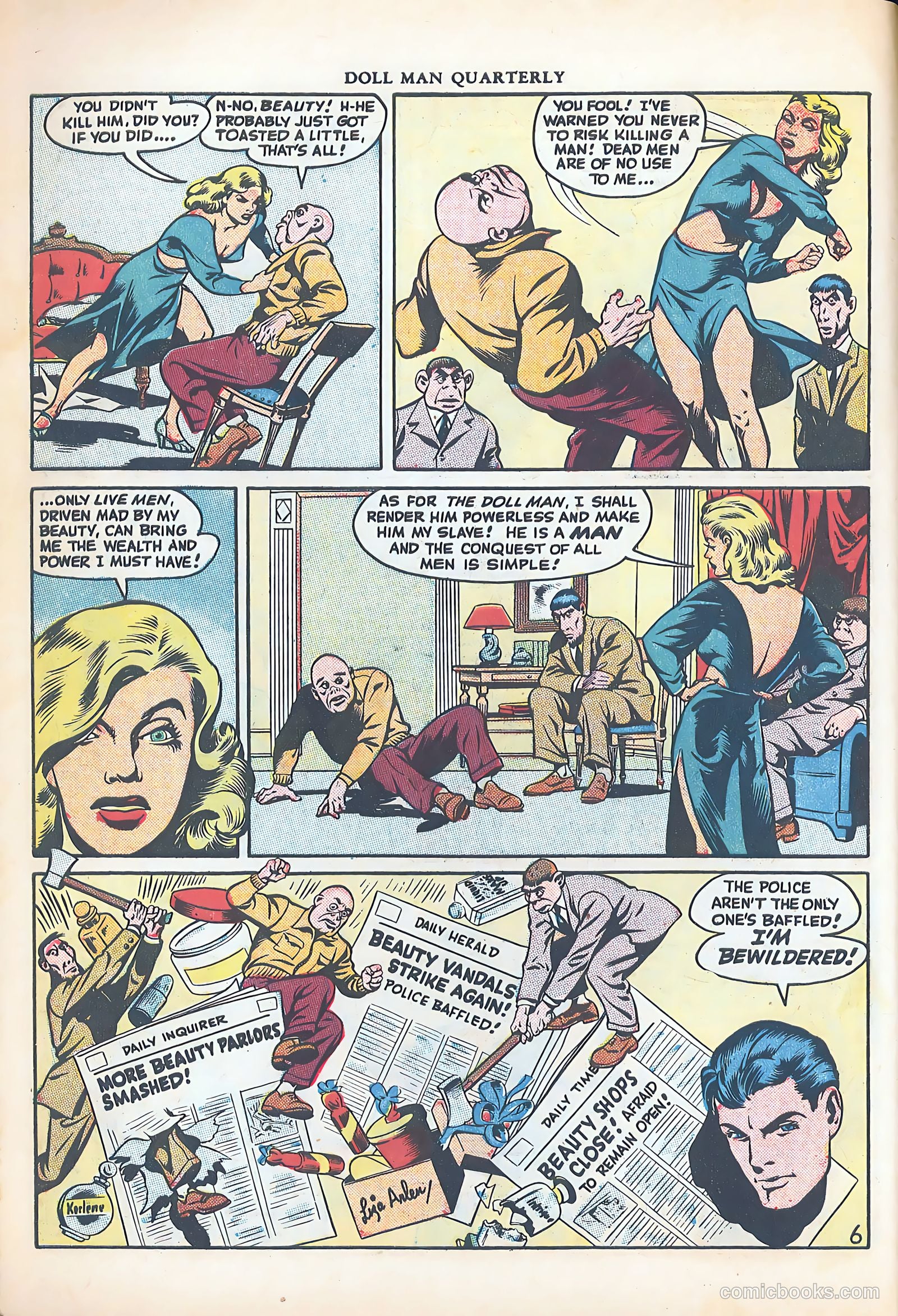 Doll Man #11 (1946) — page 8 of 52