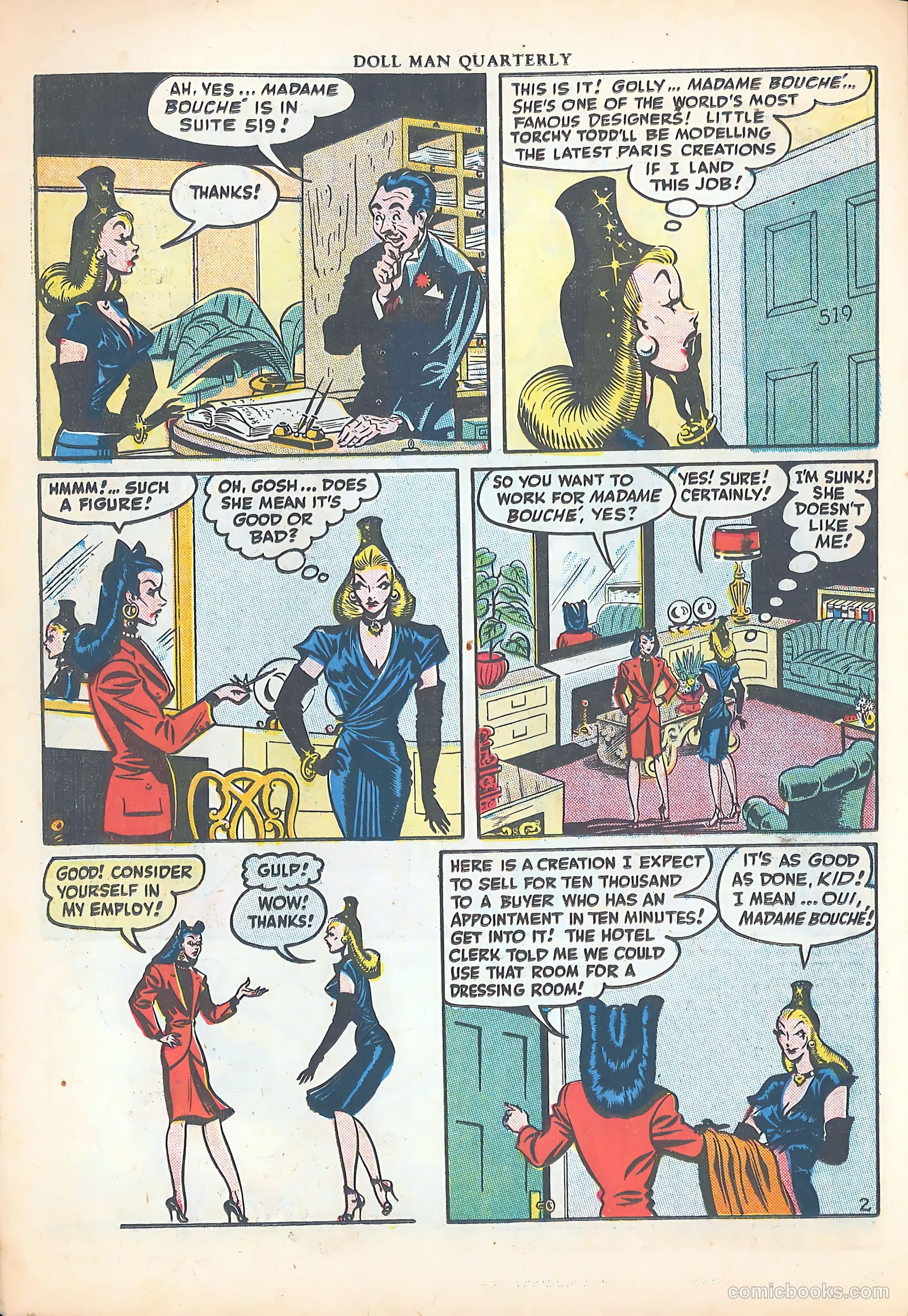 Doll Man #11 (1946) — page 28 of 52