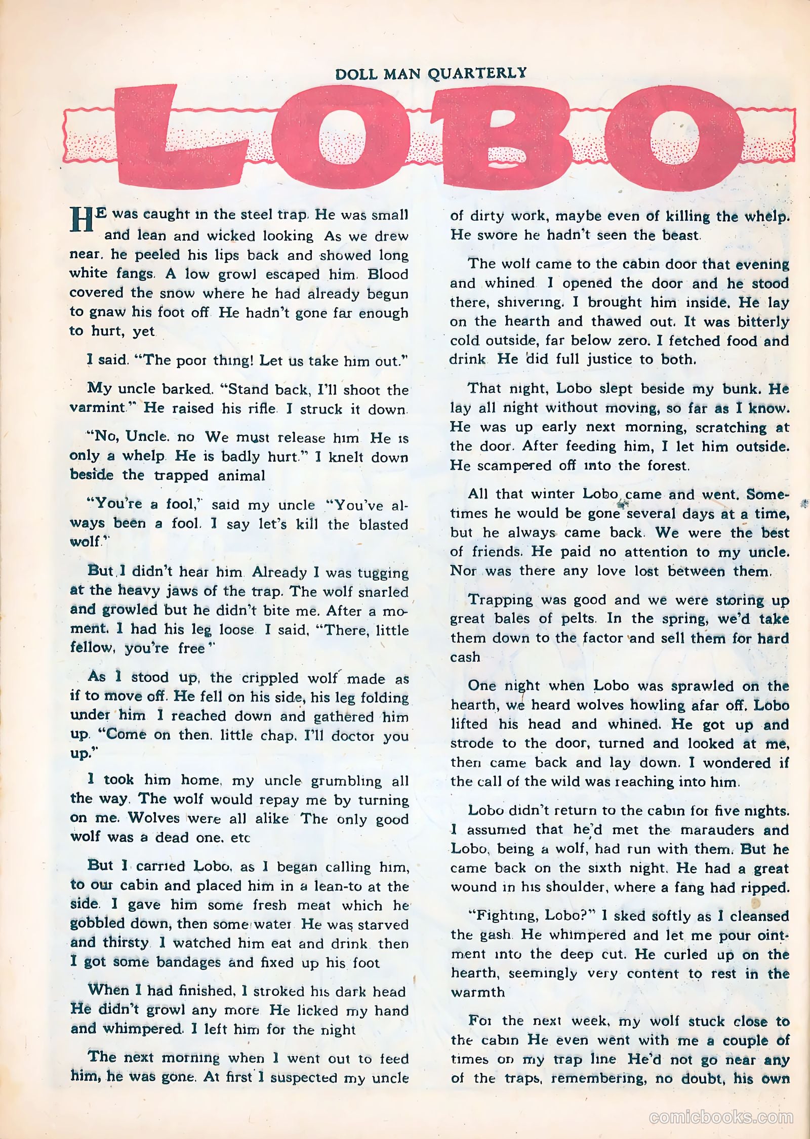 Doll Man #11 (1946) — page 34 of 52