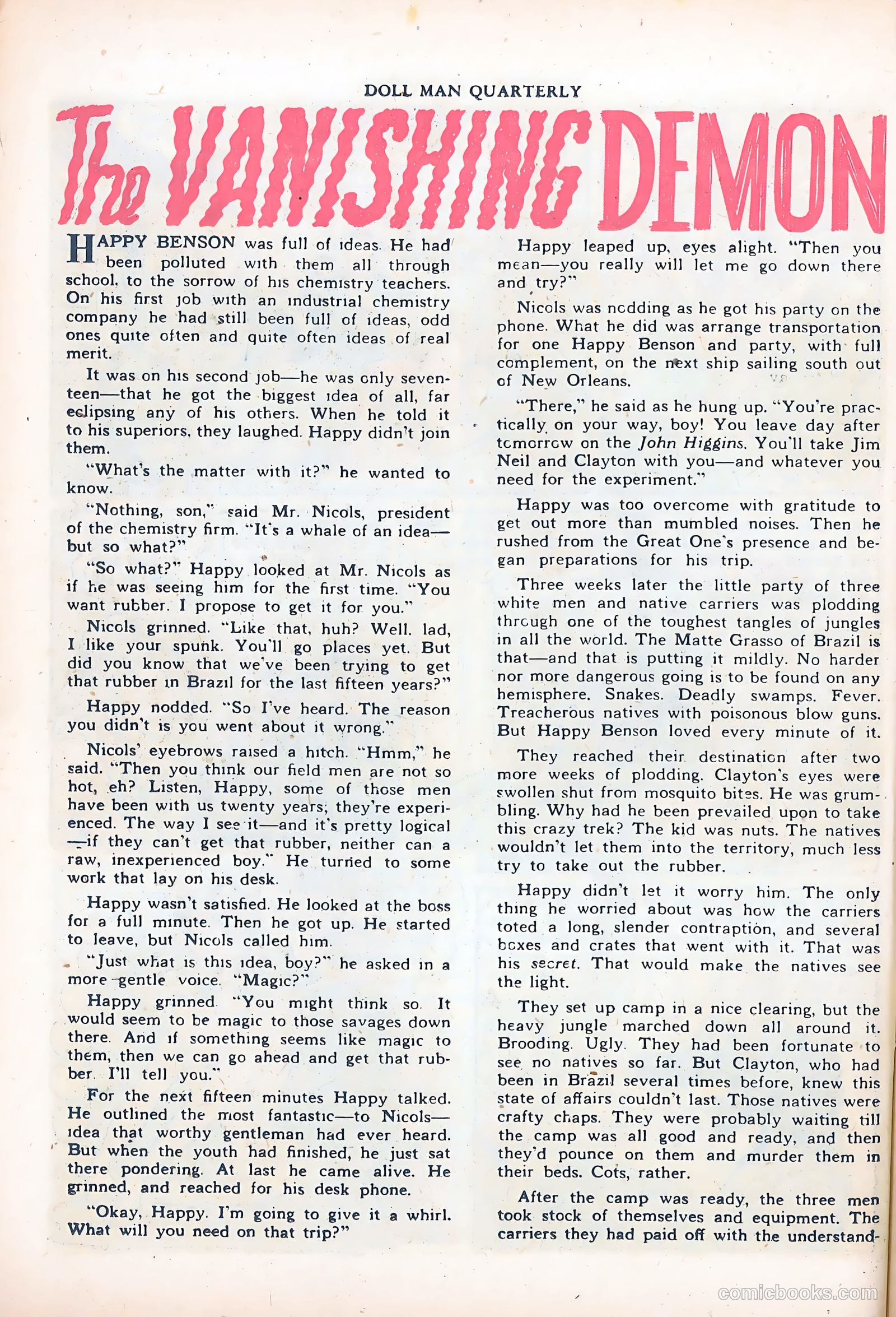 Doll Man #12 (1947) — page 34 of 52