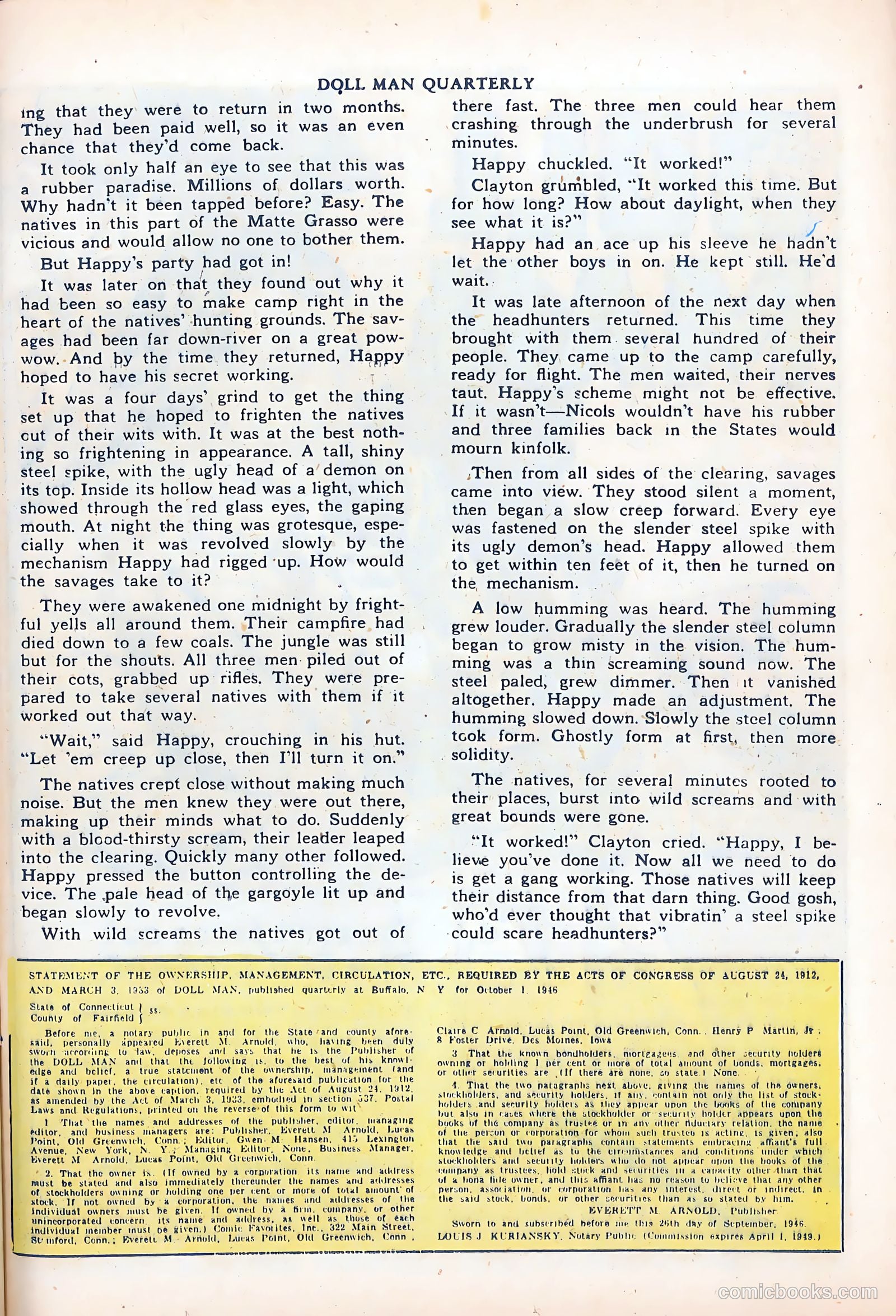Doll Man #12 (1947) — page 35 of 52