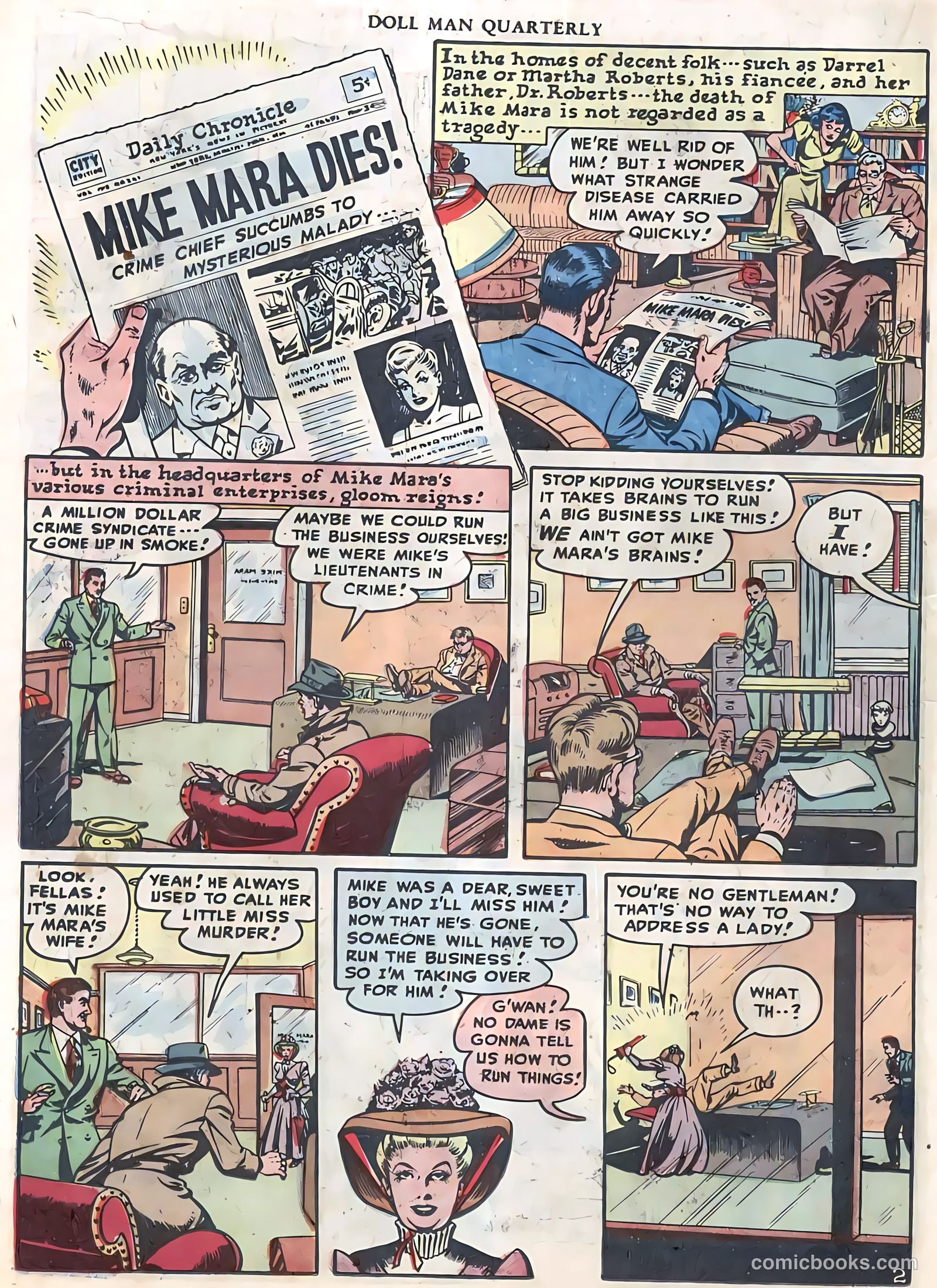 Doll Man #13 (1947) — page 16 of 52