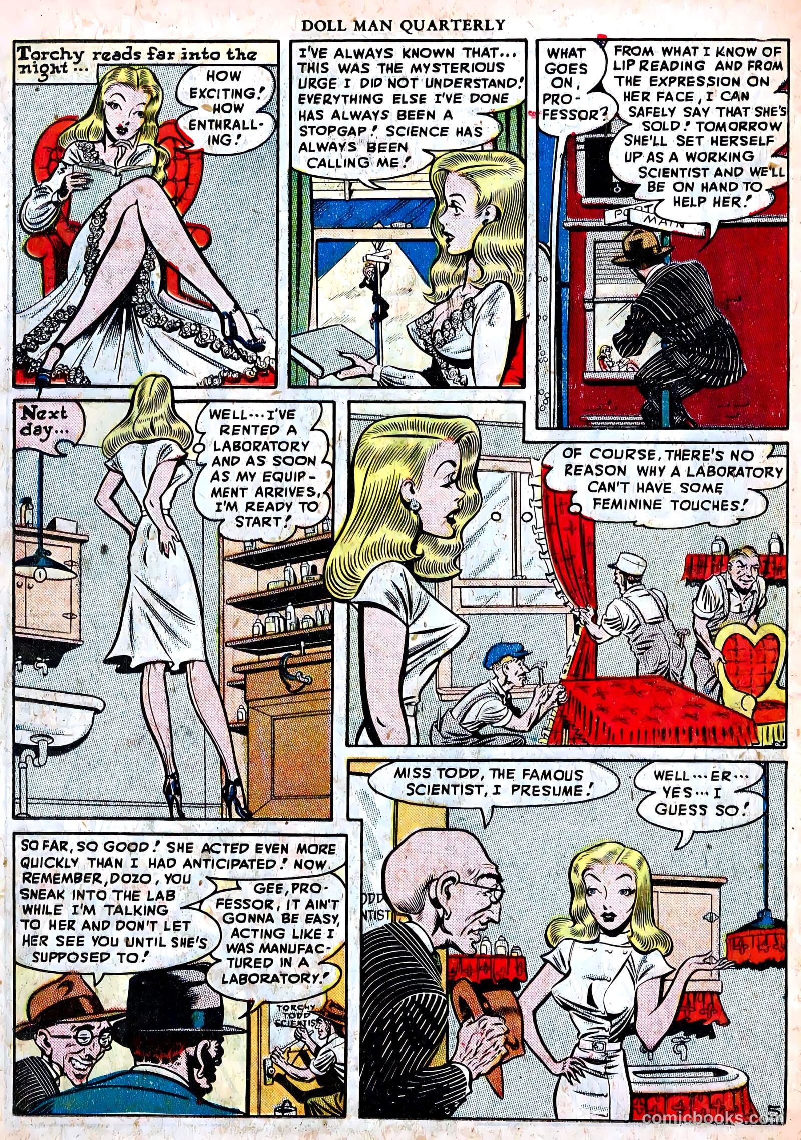 Doll Man #14 (1947) — page 30 of 52