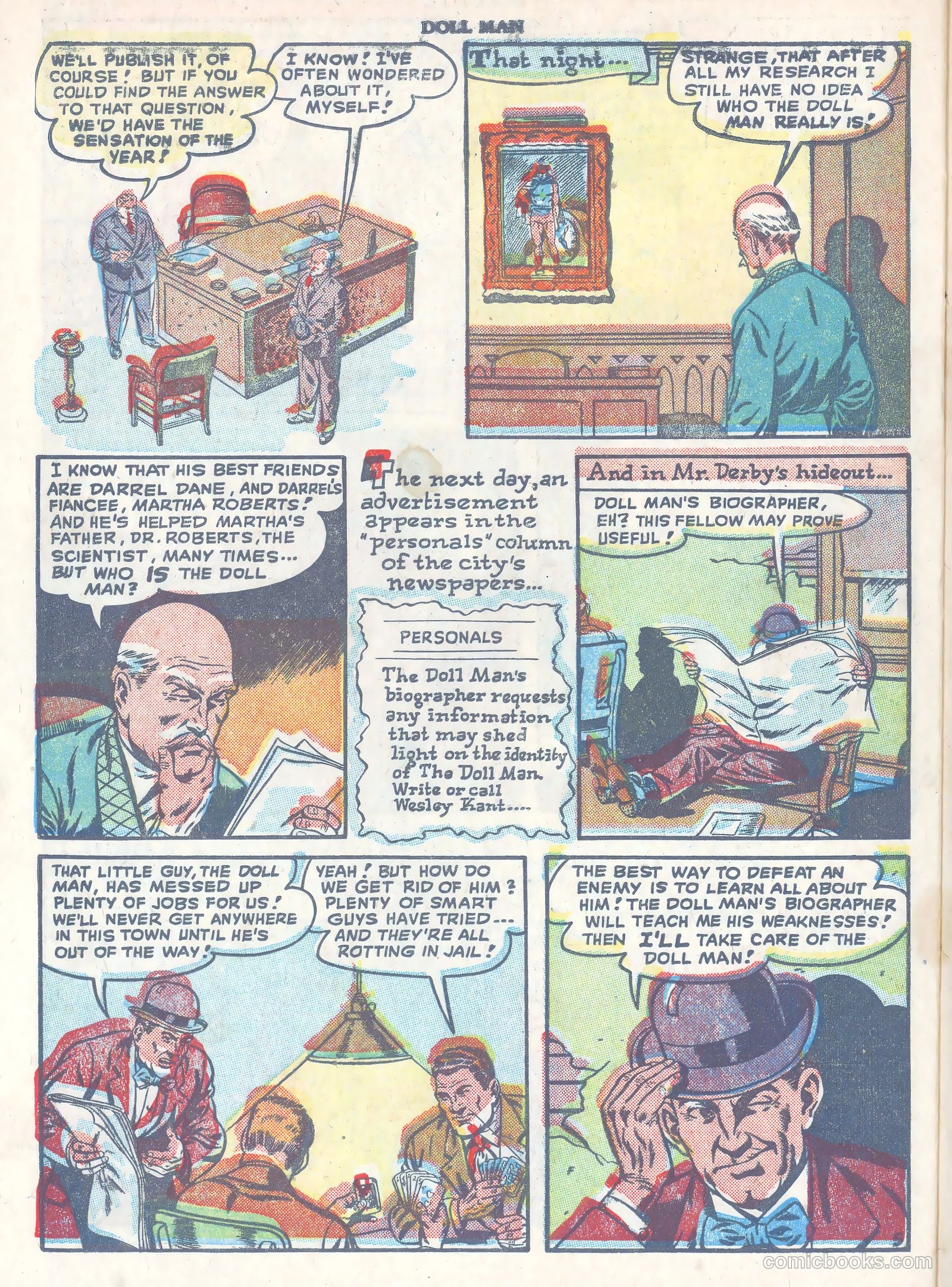 Doll Man #17 (1948) — page 41 of 55