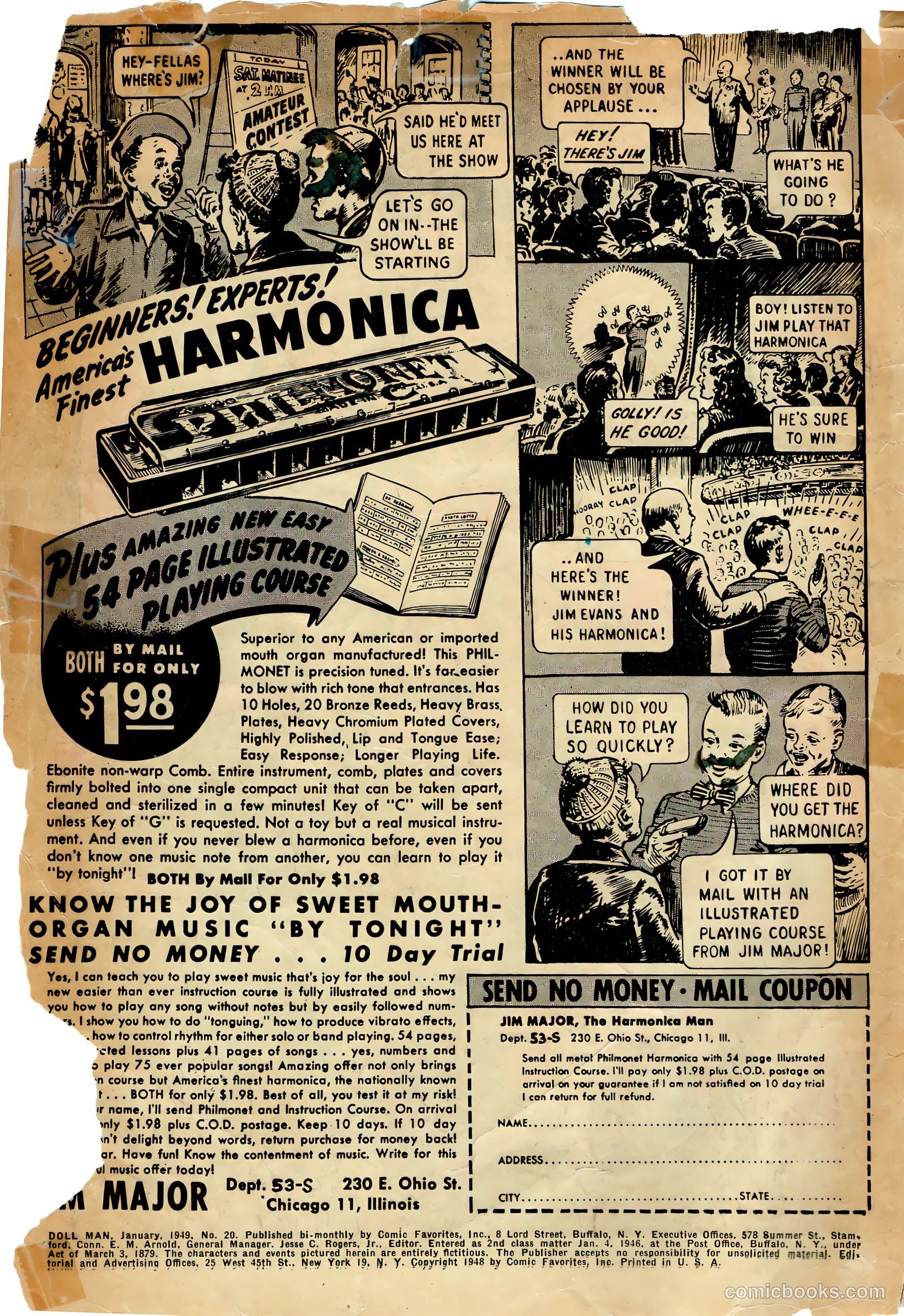 Doll Man #20 (1949) — page 3 of 53