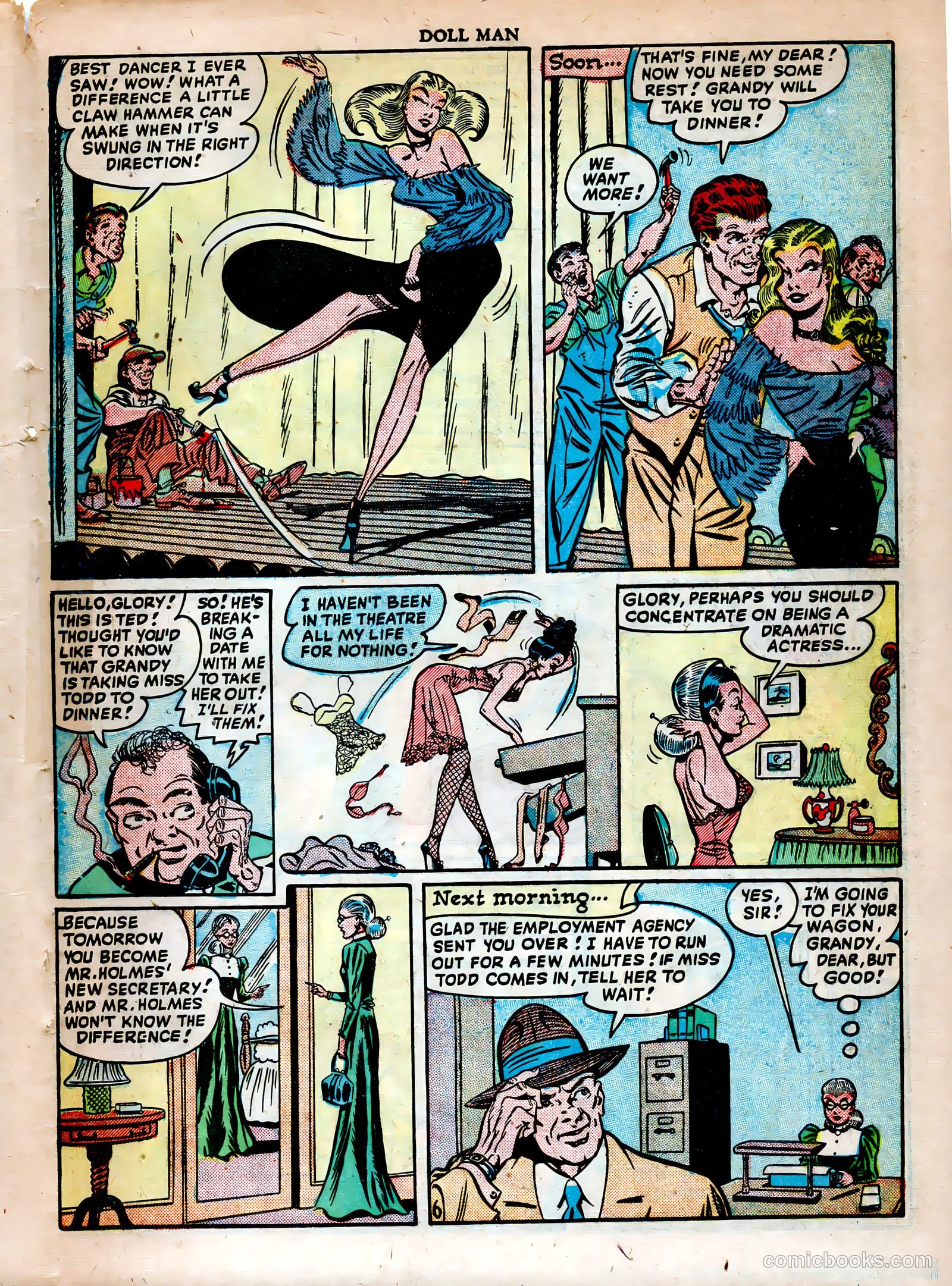 Doll Man #20 (1949) — page 32 of 53