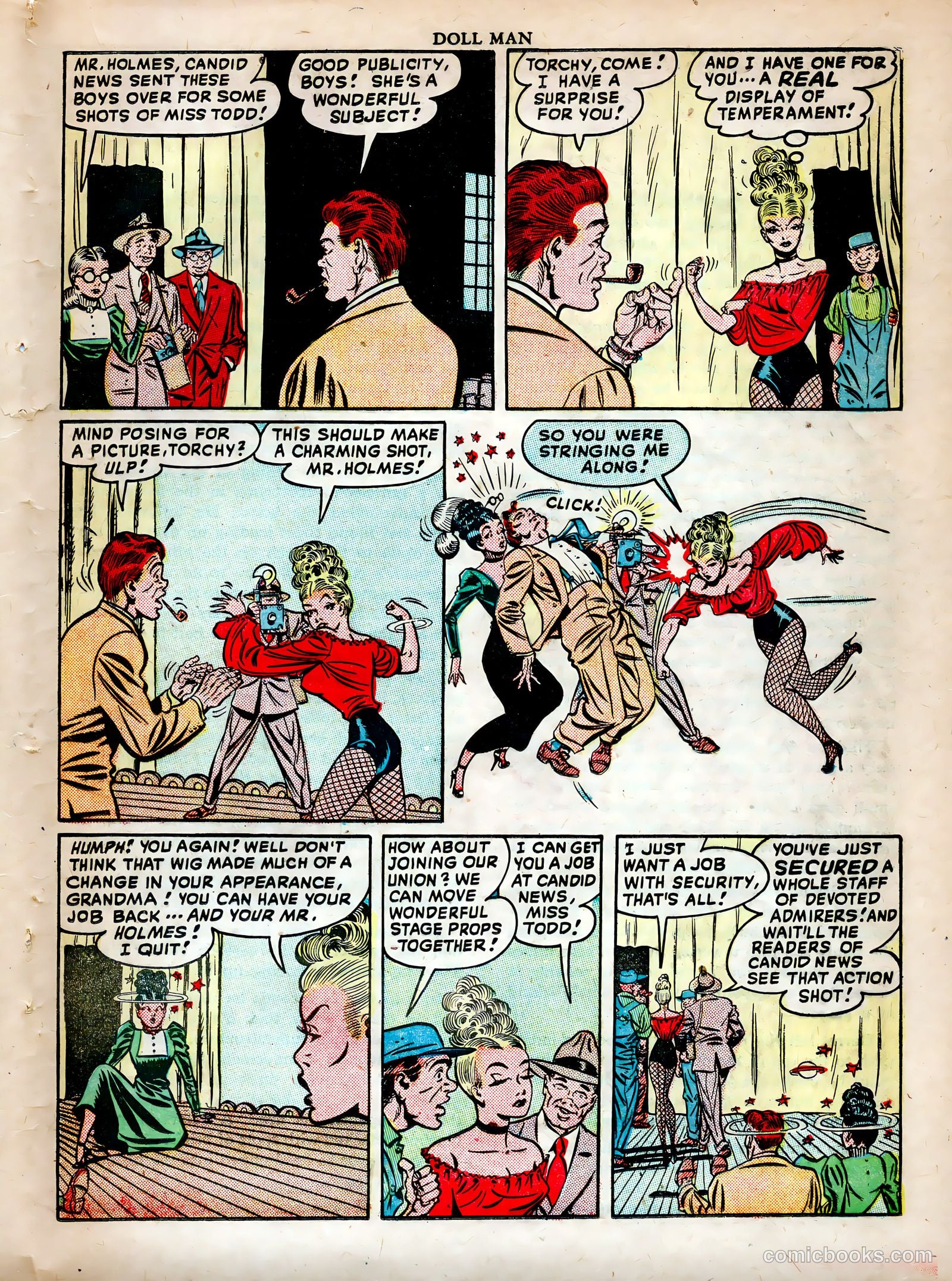 Doll Man #20 (1949) — page 34 of 53