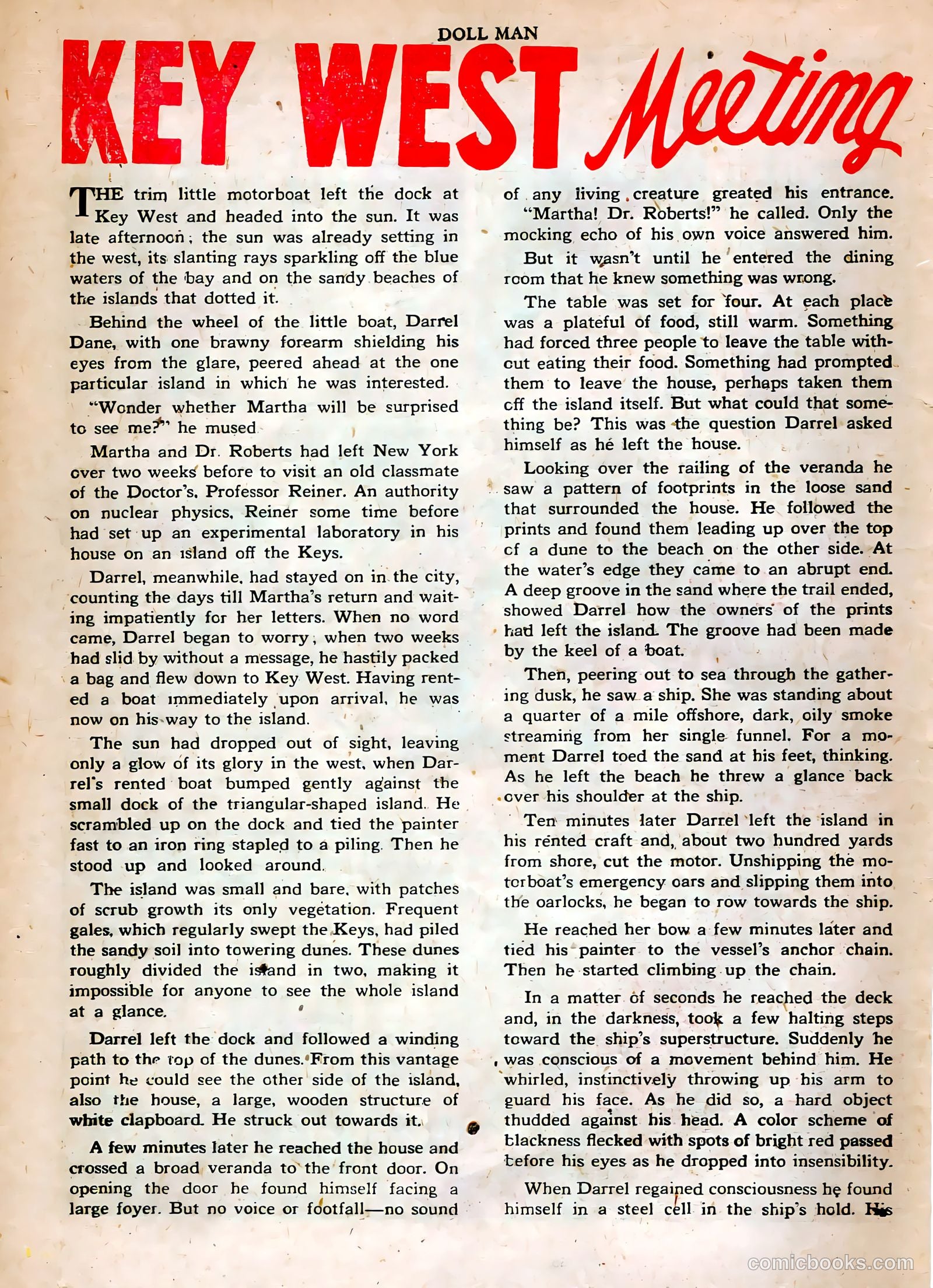 Doll Man #20 (1949) — page 35 of 53