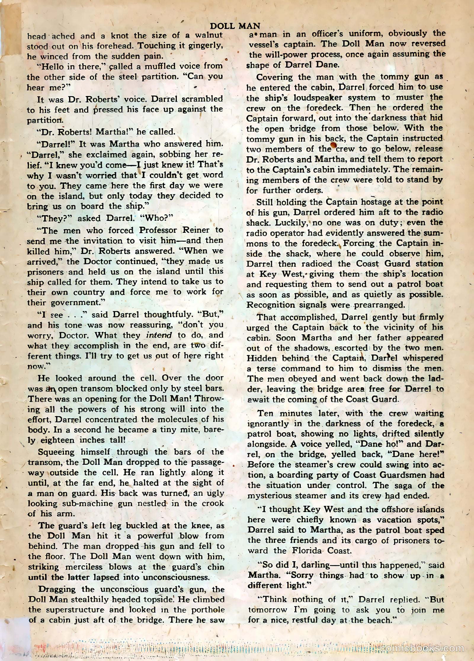 Doll Man #20 (1949) — page 36 of 53