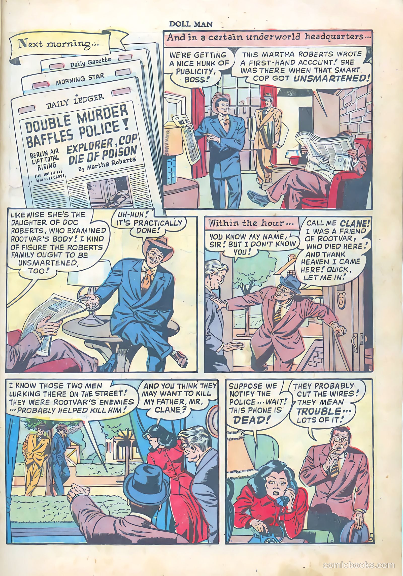 Doll Man #21 (1949) — page 7 of 52