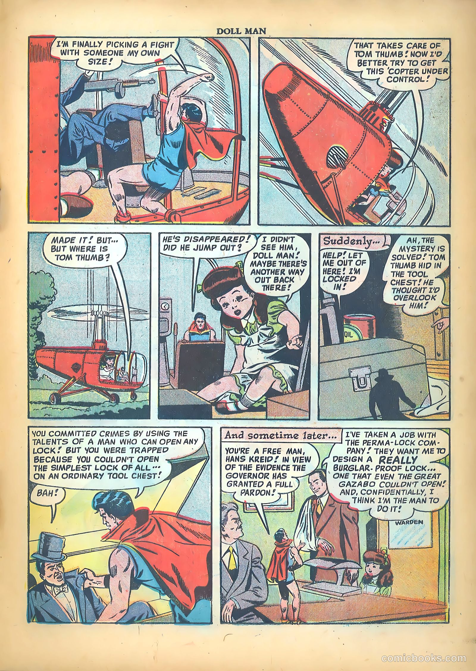 Doll Man #22 (1949) — page 13 of 36