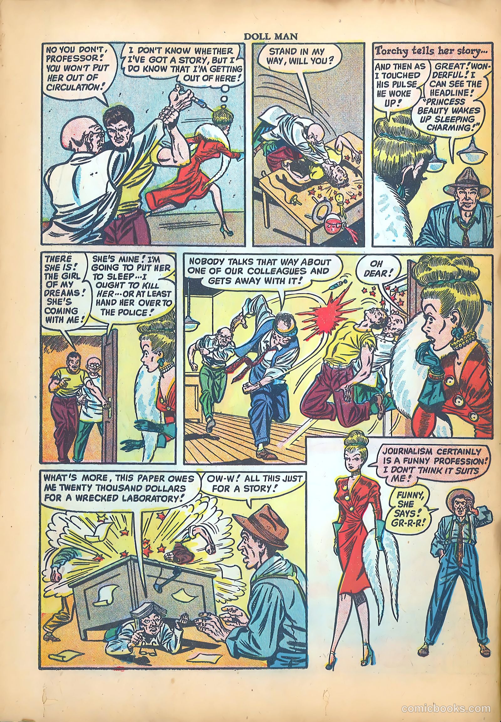 Doll Man #22 (1949) — page 22 of 36