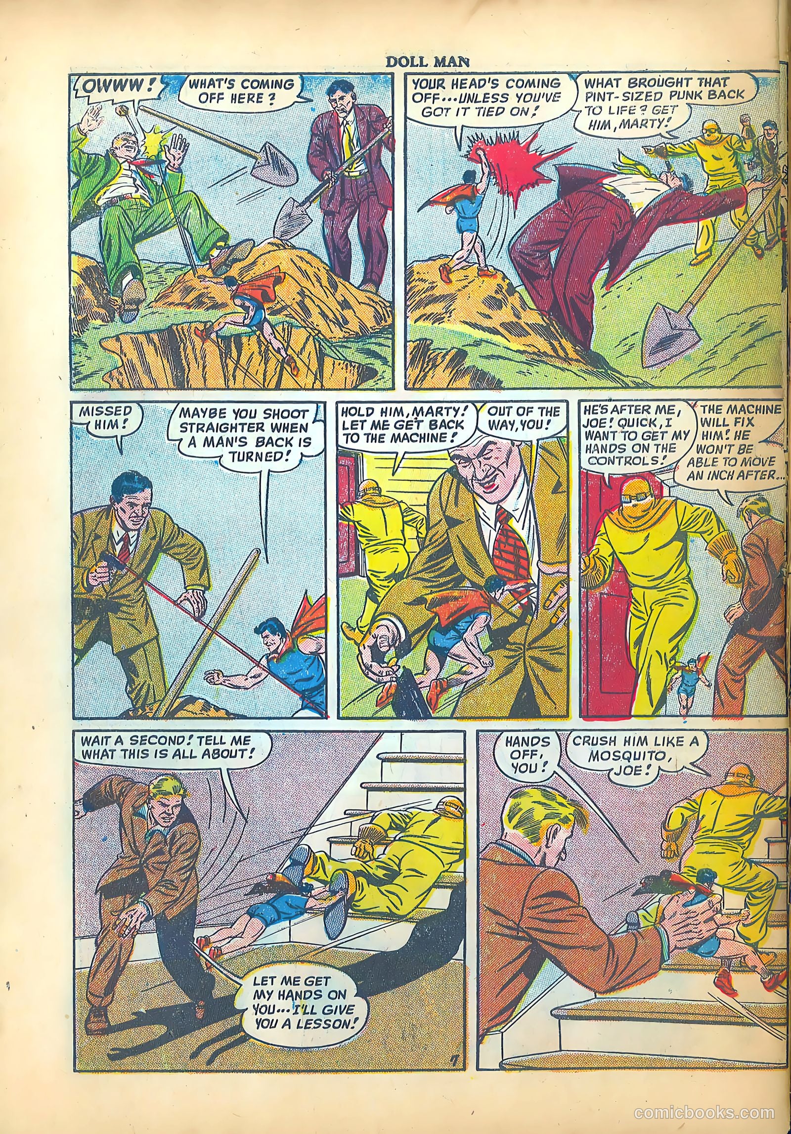 Doll Man #22 (1949) — page 30 of 36