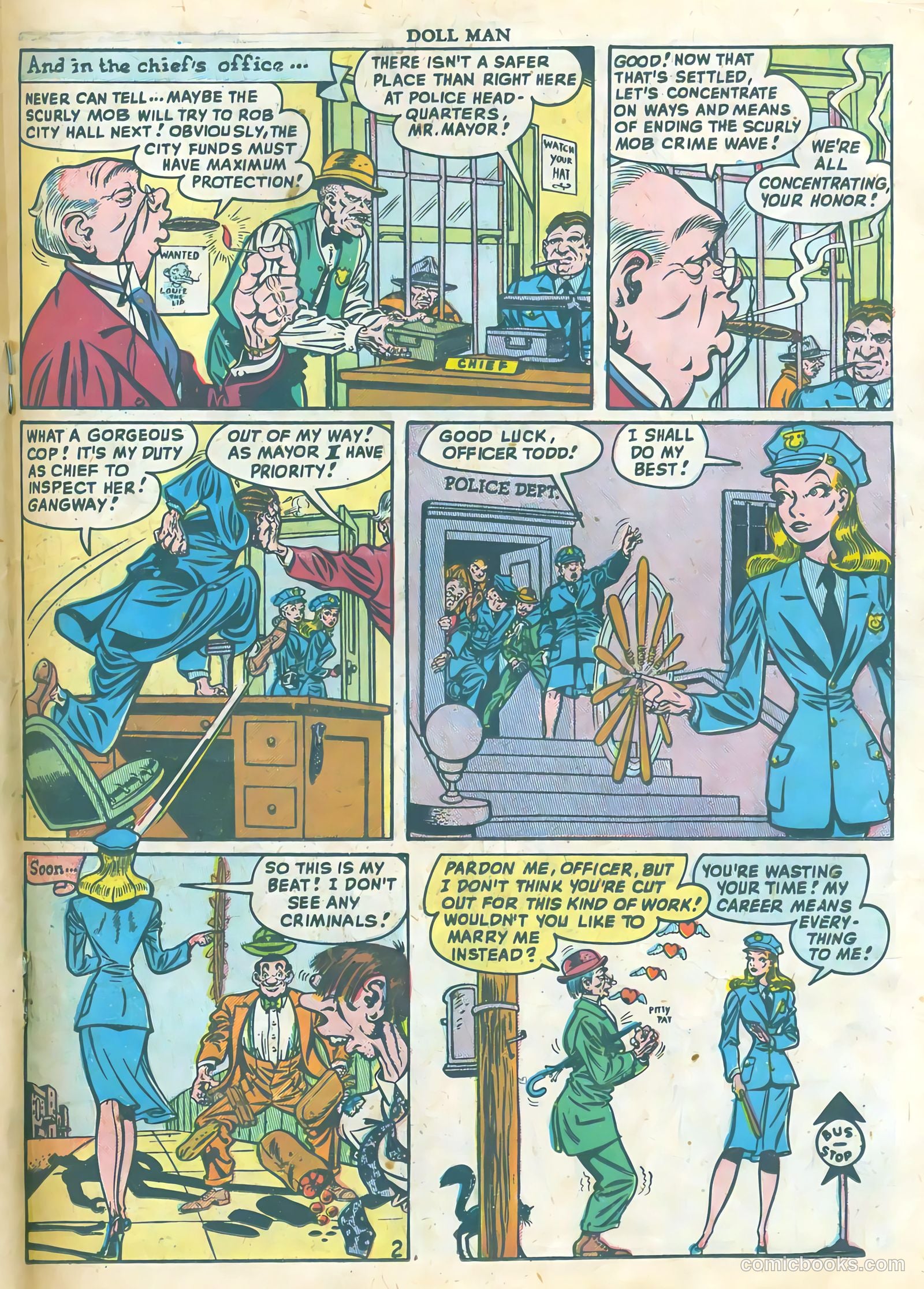 Doll Man #23 (1949) — page 19 of 36