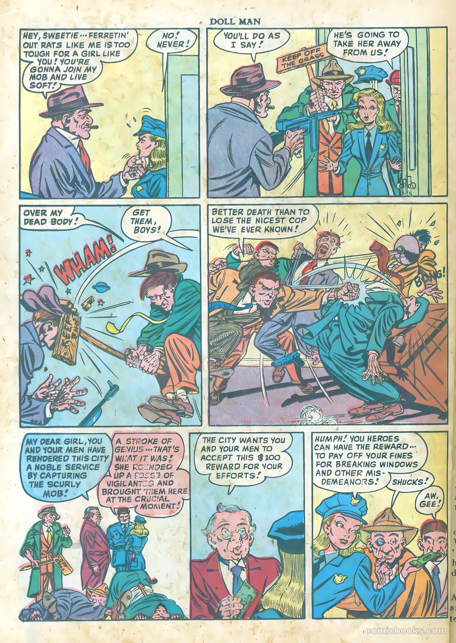 Doll Man #23 (1949) — page 22 of 36