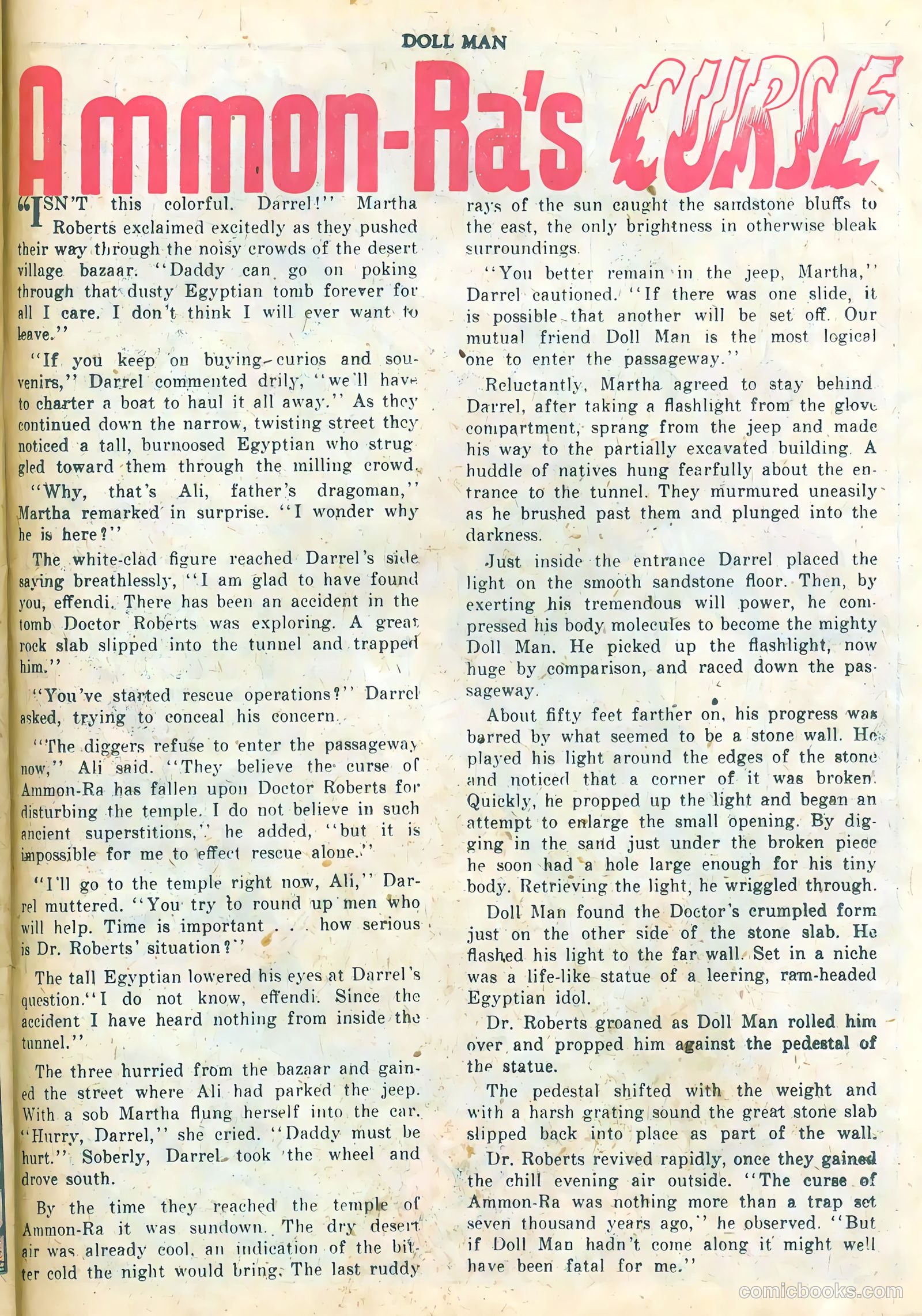 Doll Man #23 (1949) — page 23 of 36