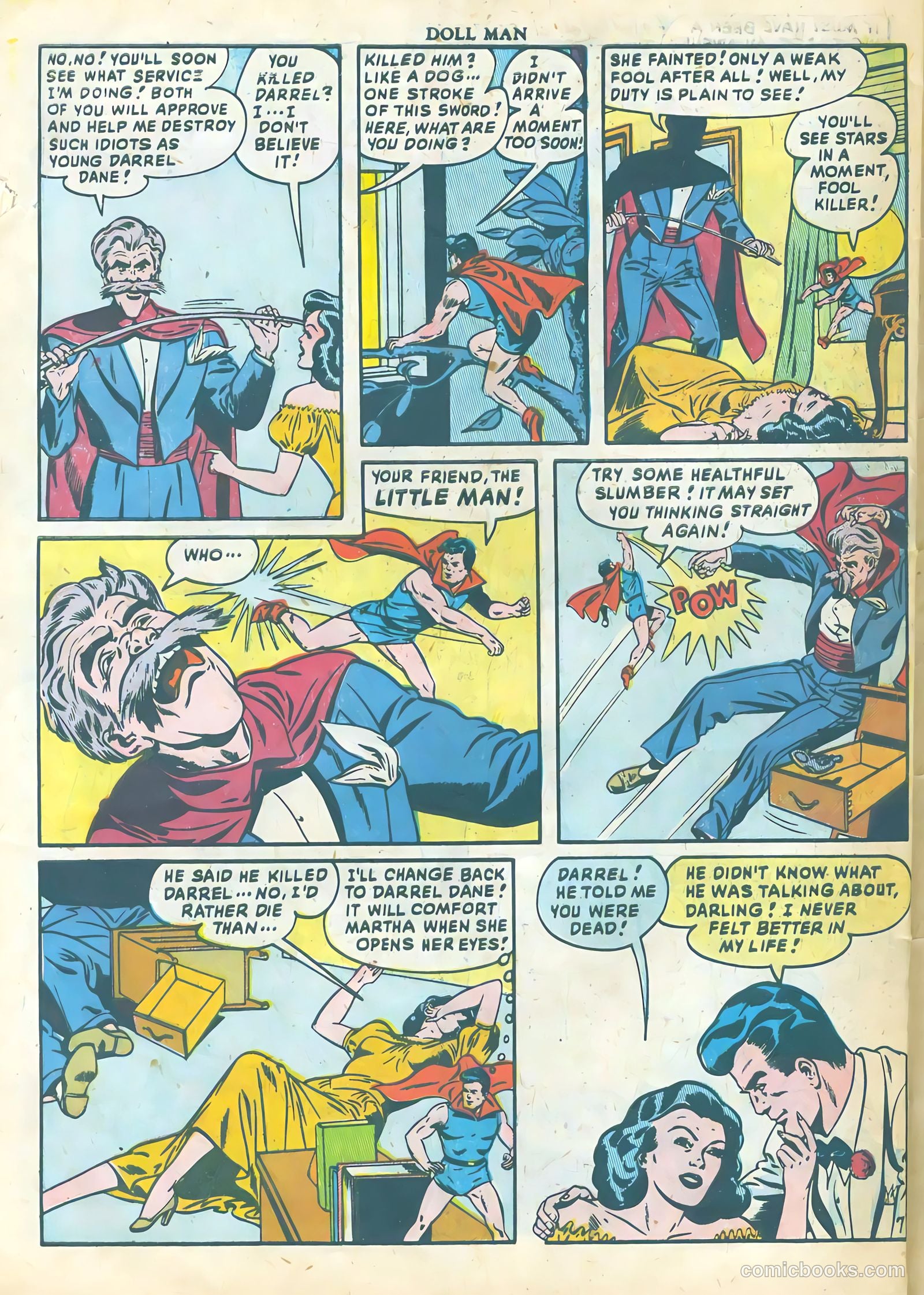 Doll Man #23 (1949) — page 30 of 36