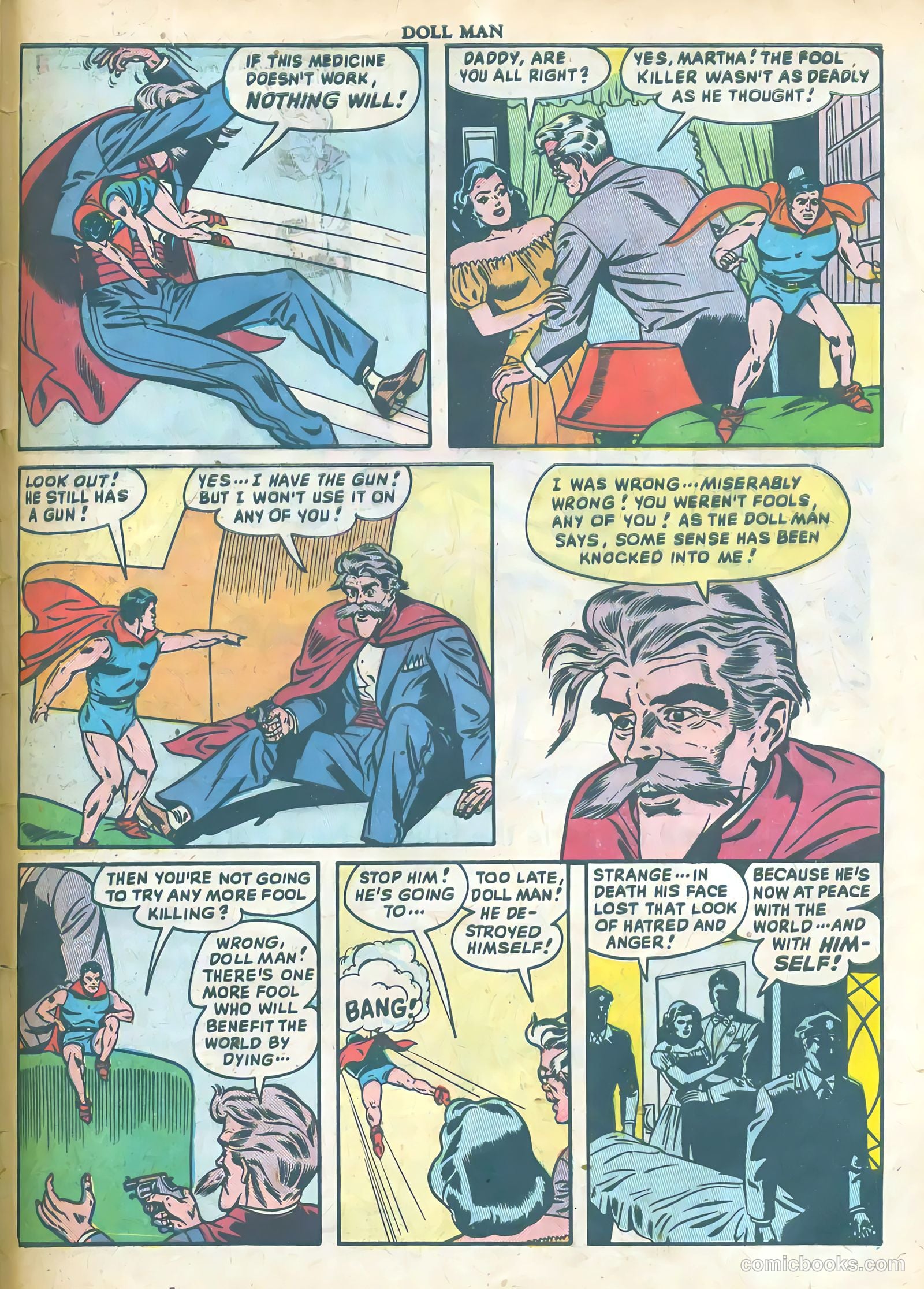 Doll Man #23 (1949) — page 33 of 36