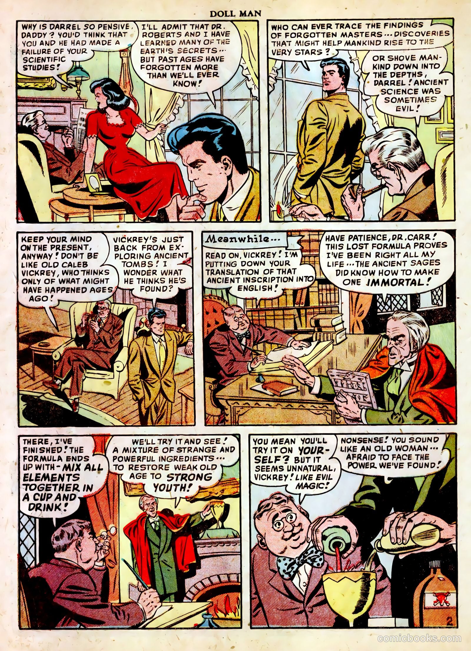 Doll Man #24 (1949) — page 4 of 36