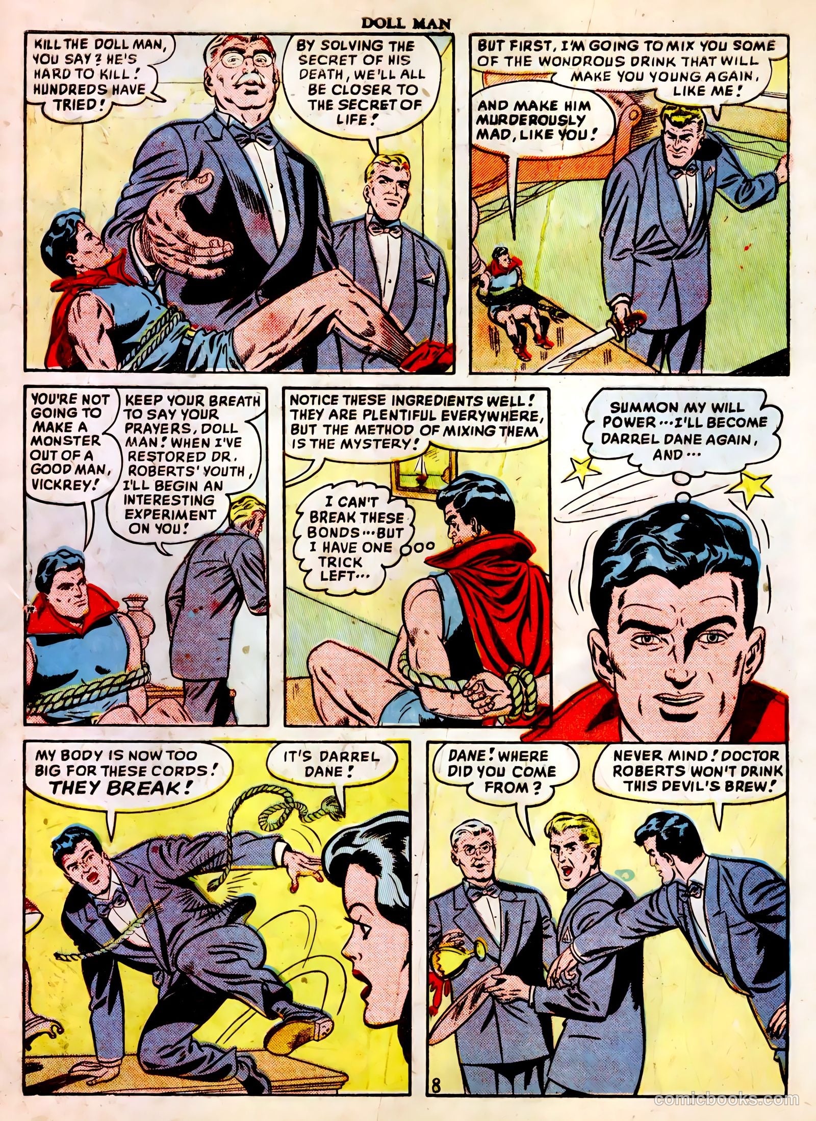 Doll Man #24 (1949) — page 10 of 36