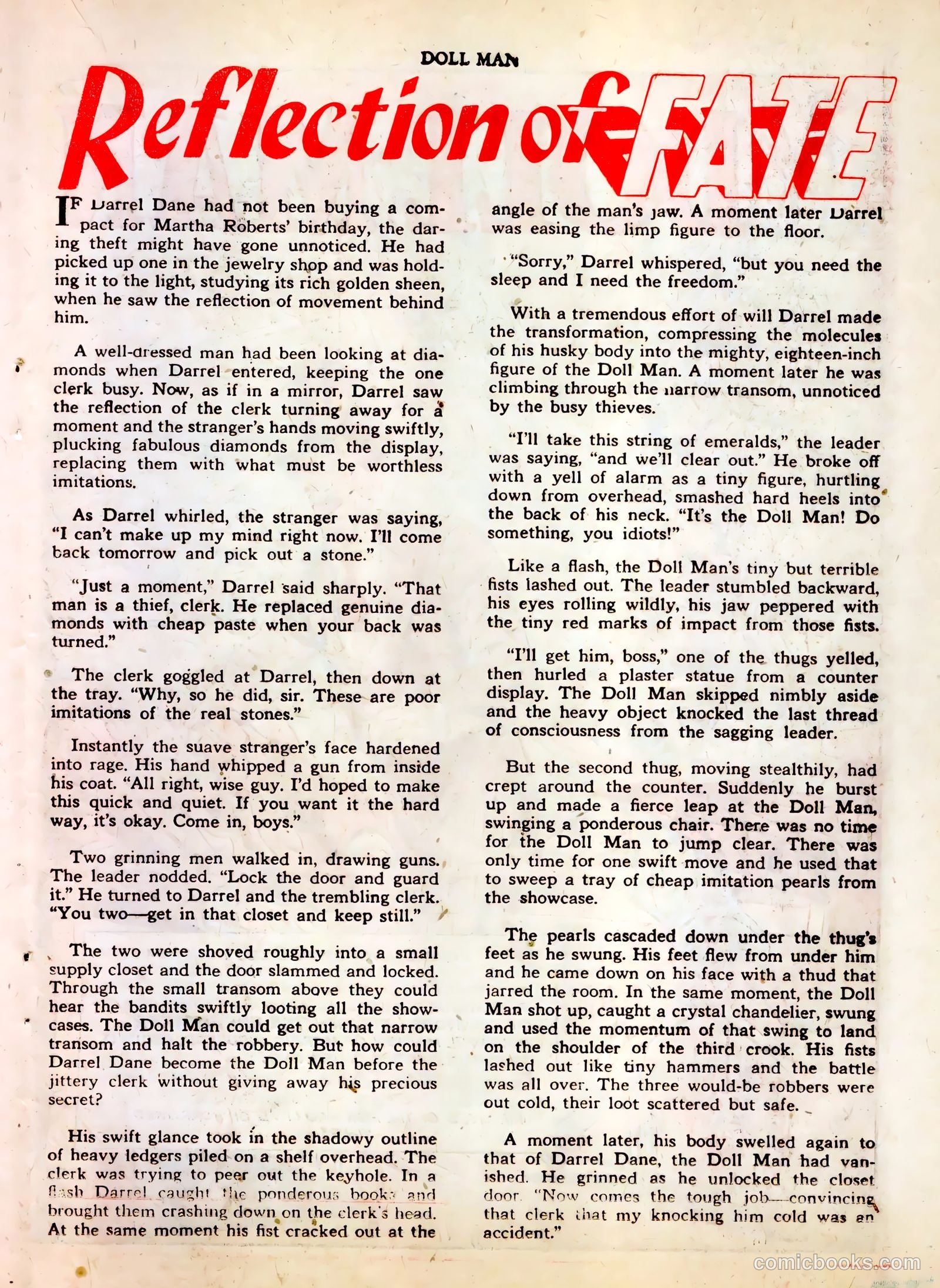 Doll Man #24 (1949) — page 23 of 36